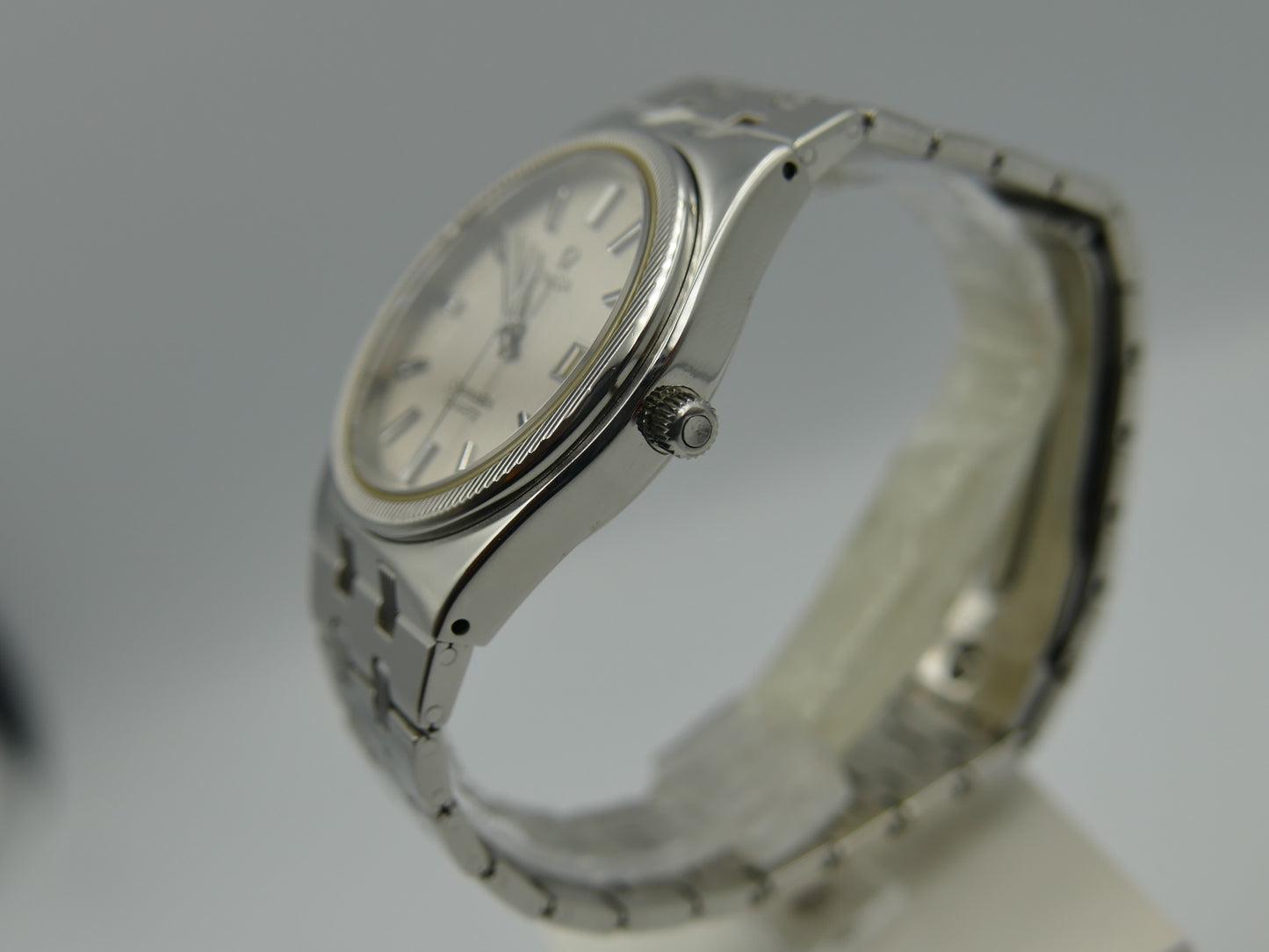 70s vintage watch mens Omega Seamaster quartz cal. 1342 ref. 196.0134 / 396.0873 royal oak