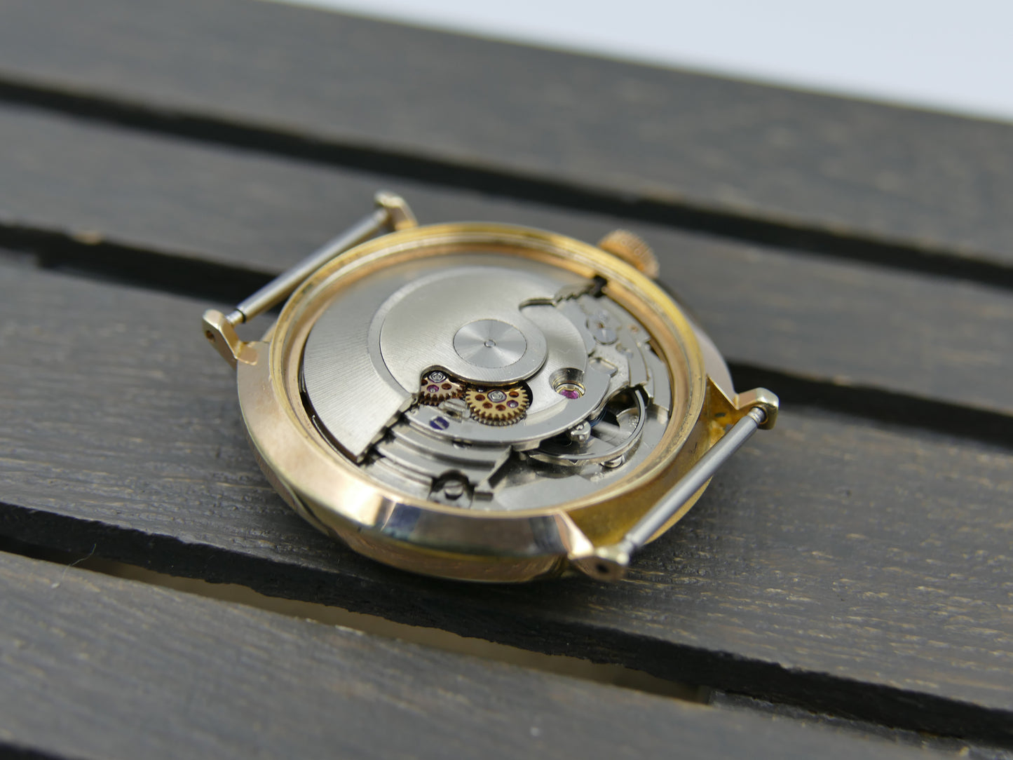 60s vintage watch mens swiss Rame superautomatic ETA 2452 deluxe dial serviced