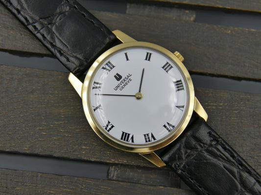 Universal Geneve ref. 542 101 ultra slim hand wind cal. 1-42 serviced vintage 60s