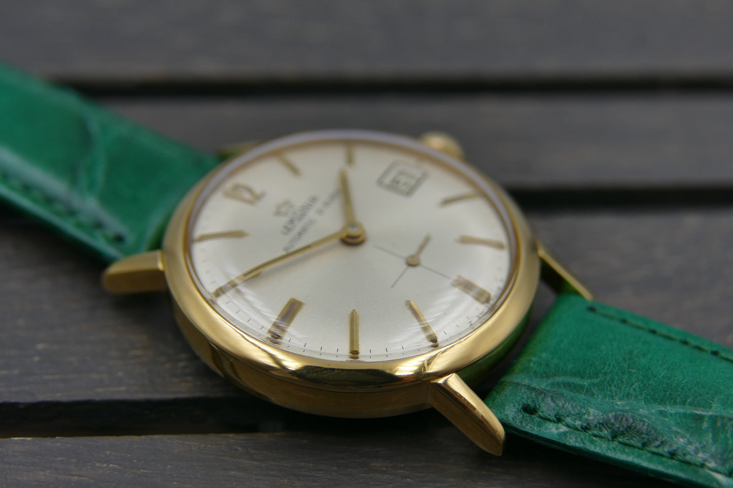 60’s vintage watch mens Lemania ref 867 PA-64 automatic cal L 3615 serviced