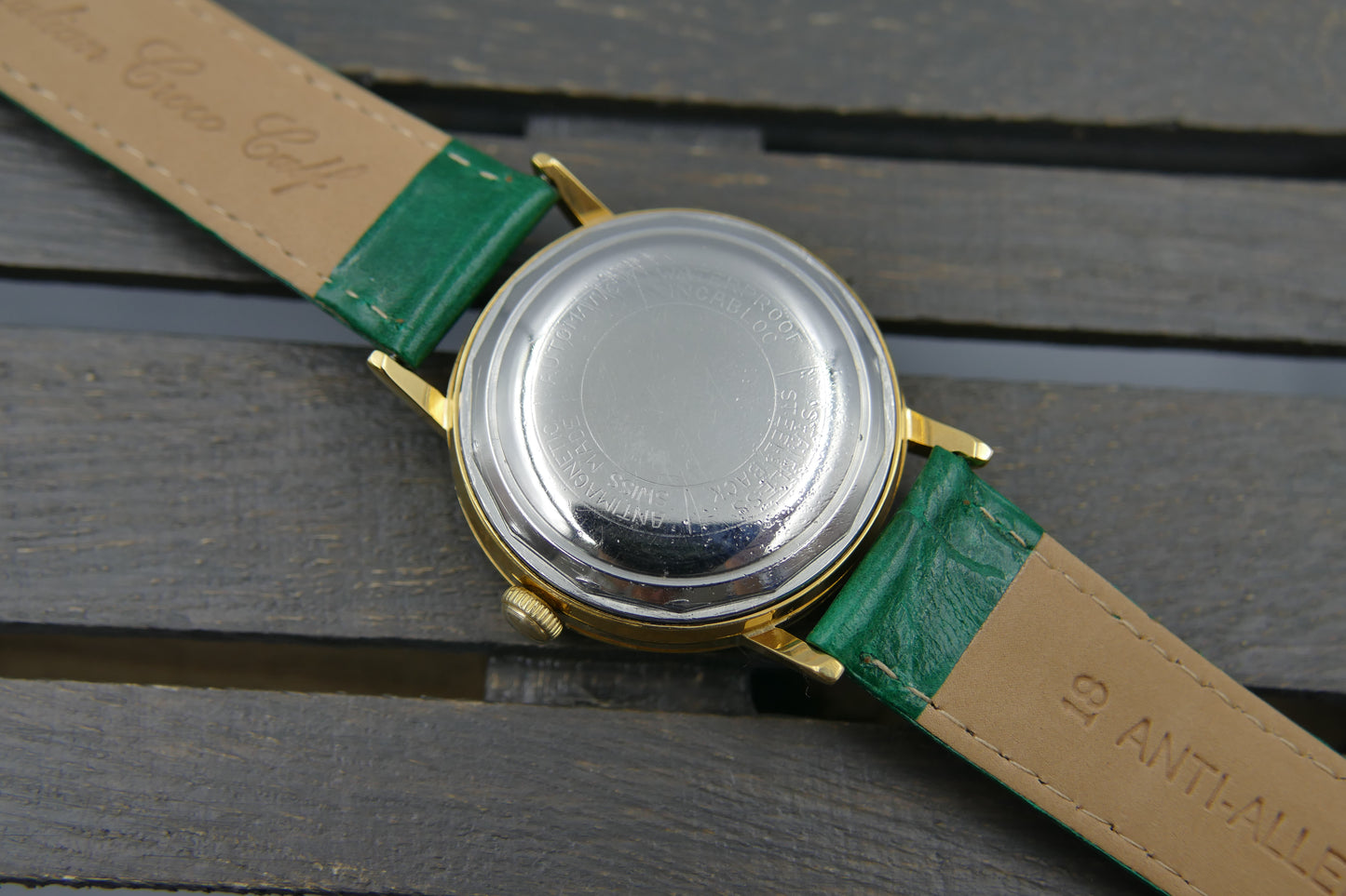 60’s vintage watch mens Lemania ref 867 PA-64 automatic cal L 3615 serviced