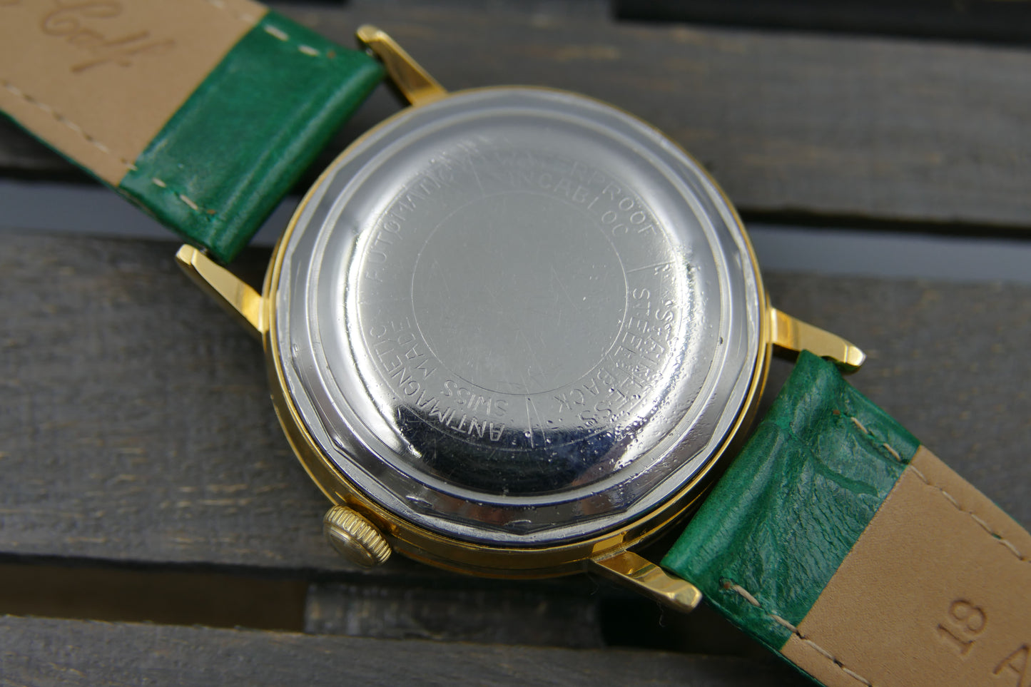 60’s vintage watch mens Lemania ref 867 PA-64 automatic cal L 3615 serviced