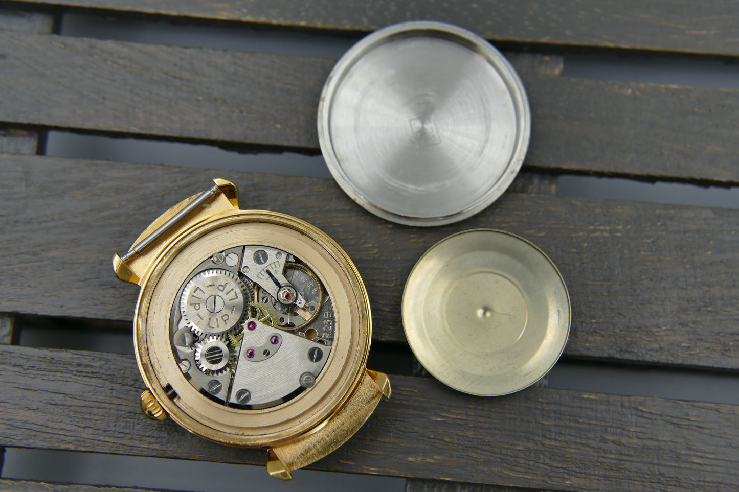60s vintage watch dress mens LIP ref 233.335 Hooded Lugs Hand-winding Cal. R23B