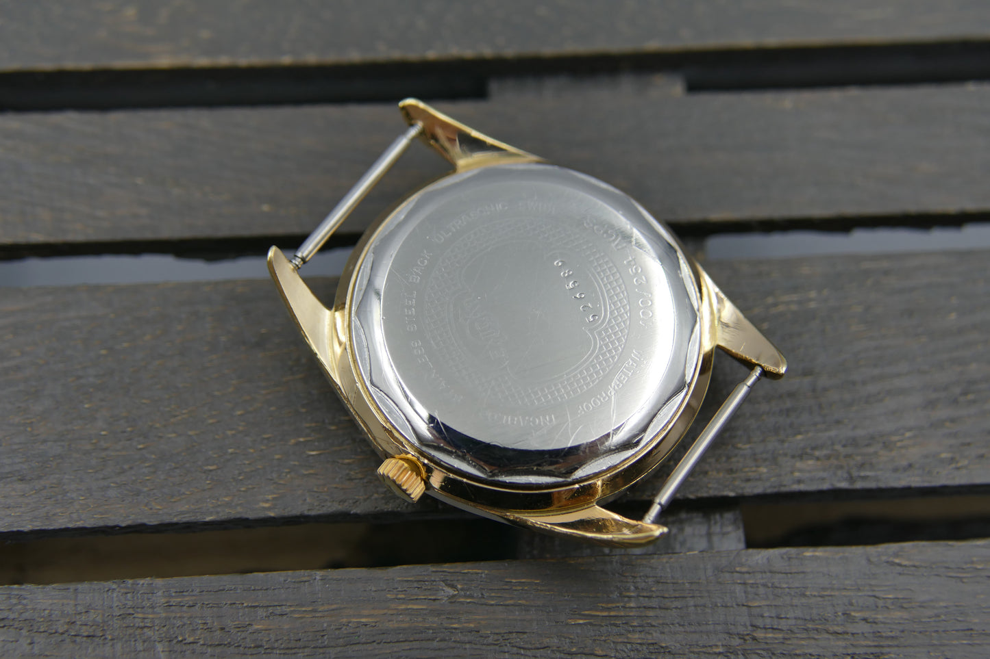 60’s vintage watch mens Enicar 100/254 ACPS Ultrsonic Supertest polerouter automatic AR 1125