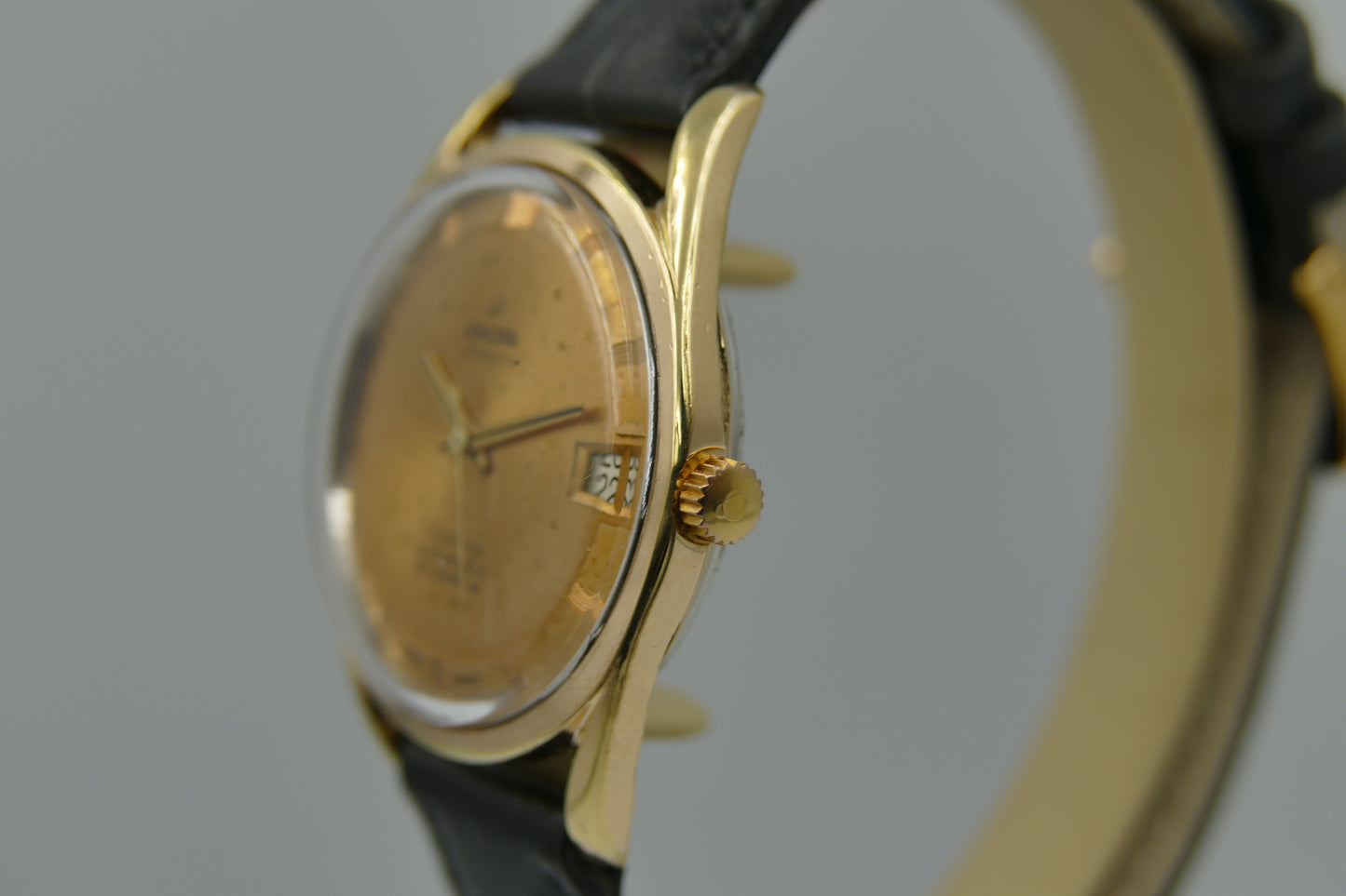 60’s vintage watch mens Enicar 100/254 ACPS Ultrsonic Supertest polerouter automatic AR 1125