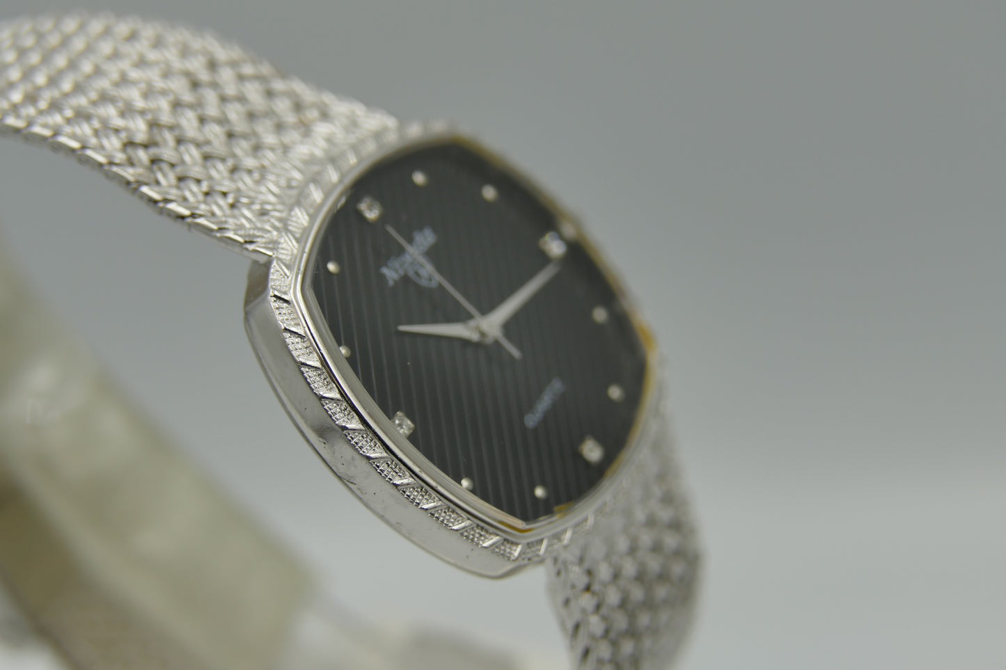 Vintage watch dress elegant Diamond Nivada ref. 21724 Thin