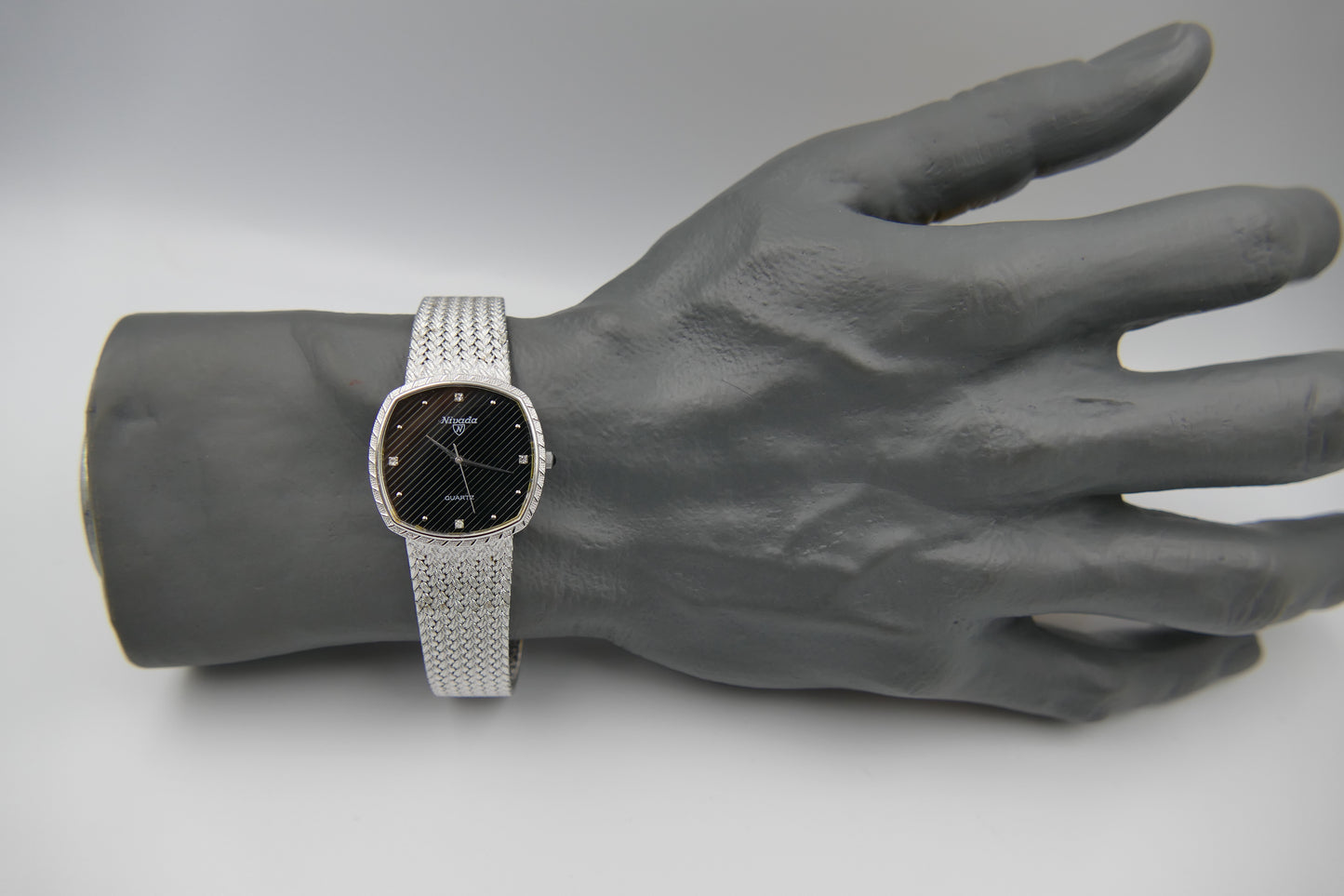 Vintage watch dress elegant Diamond Nivada ref. 21724 Thin