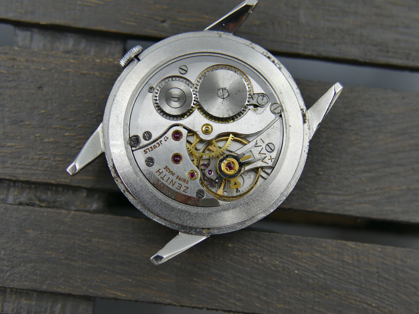 60s vintage watch mens Zenith manual wind cal. 40-T serviced