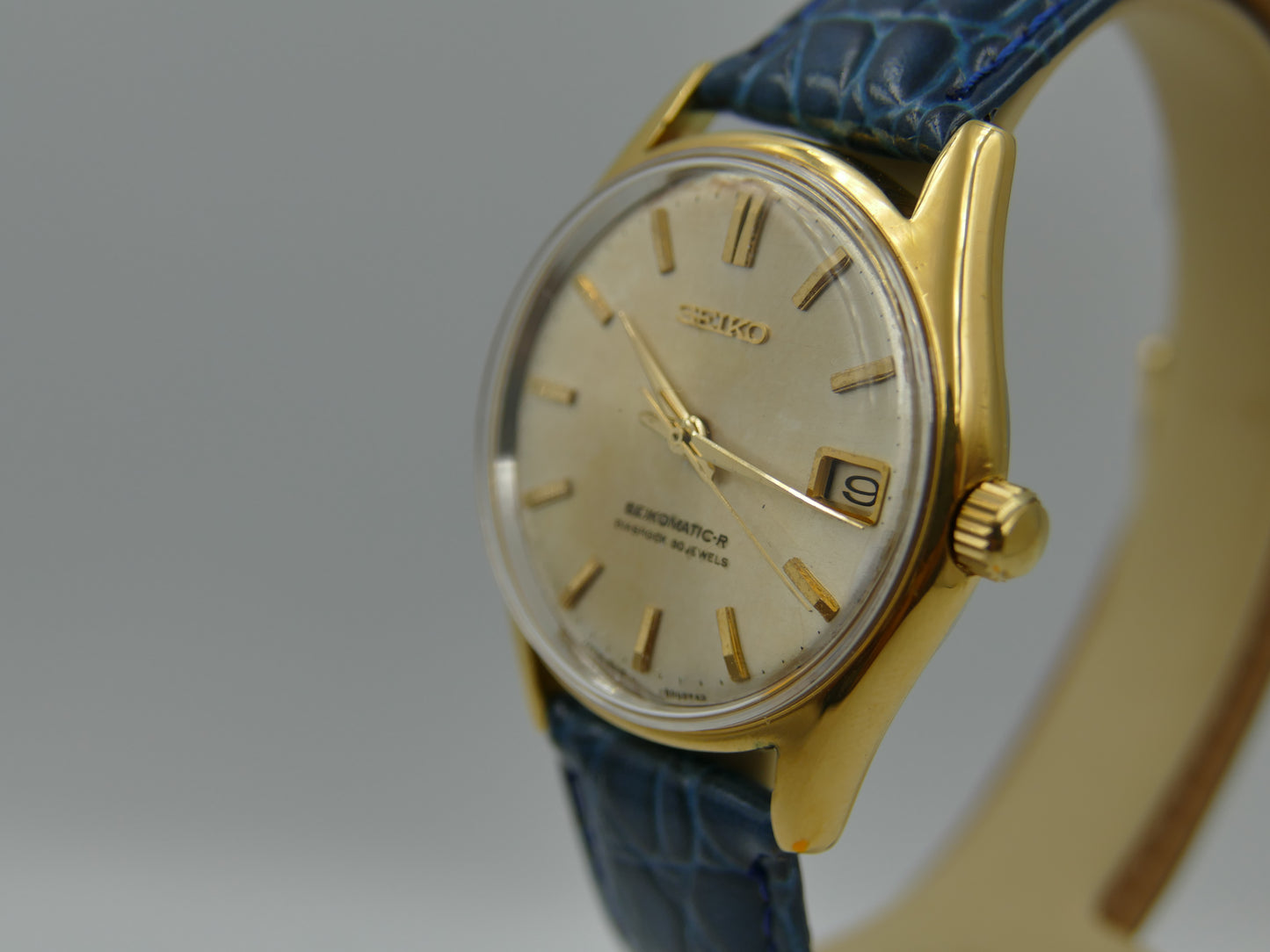 60s Vintage watch mens Seiko Seikomatic-R  Diashock 8305-8000 30J Automatic Cal8305 JDM