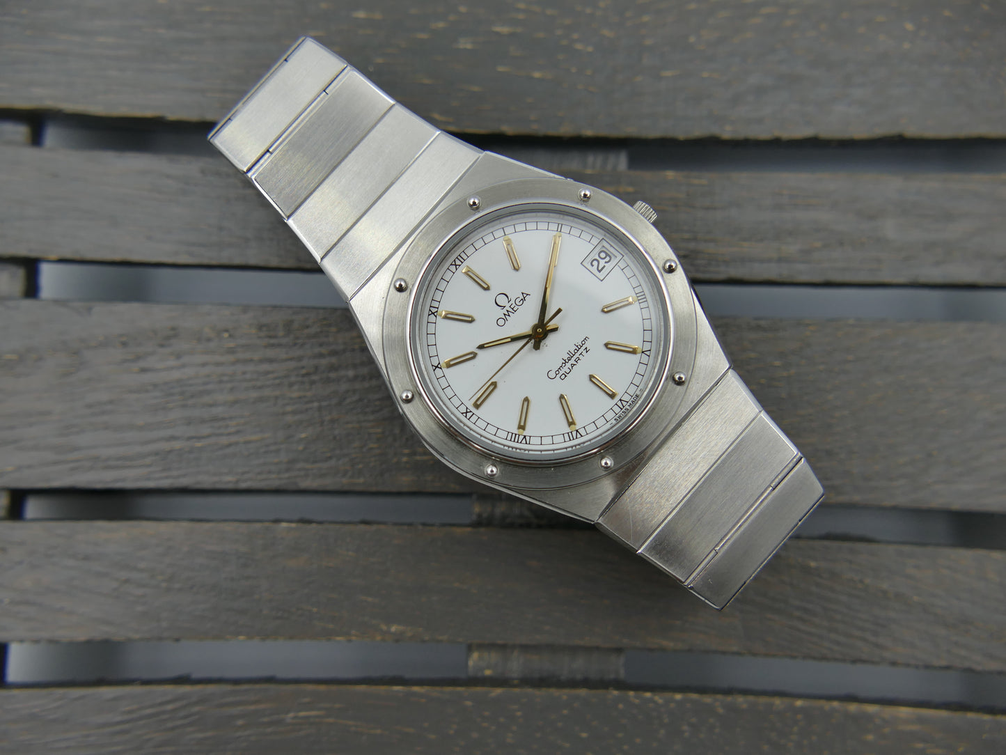 70’s vintage watch mens Omega Constellation marine gerald genta ref. 196.0147 / 396.0879