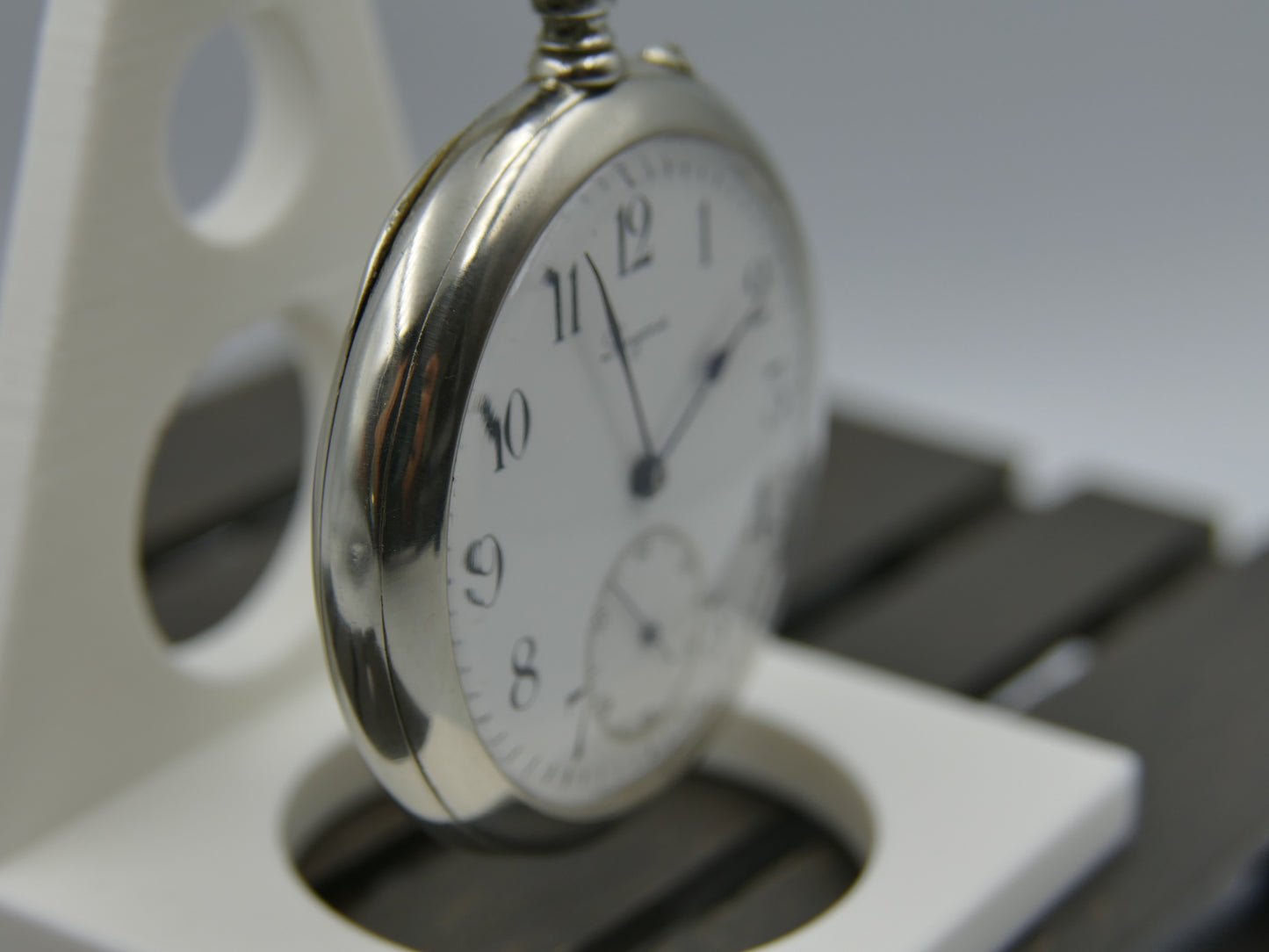 1908 vintage pocket gousset watch Longines manual wind 19.75