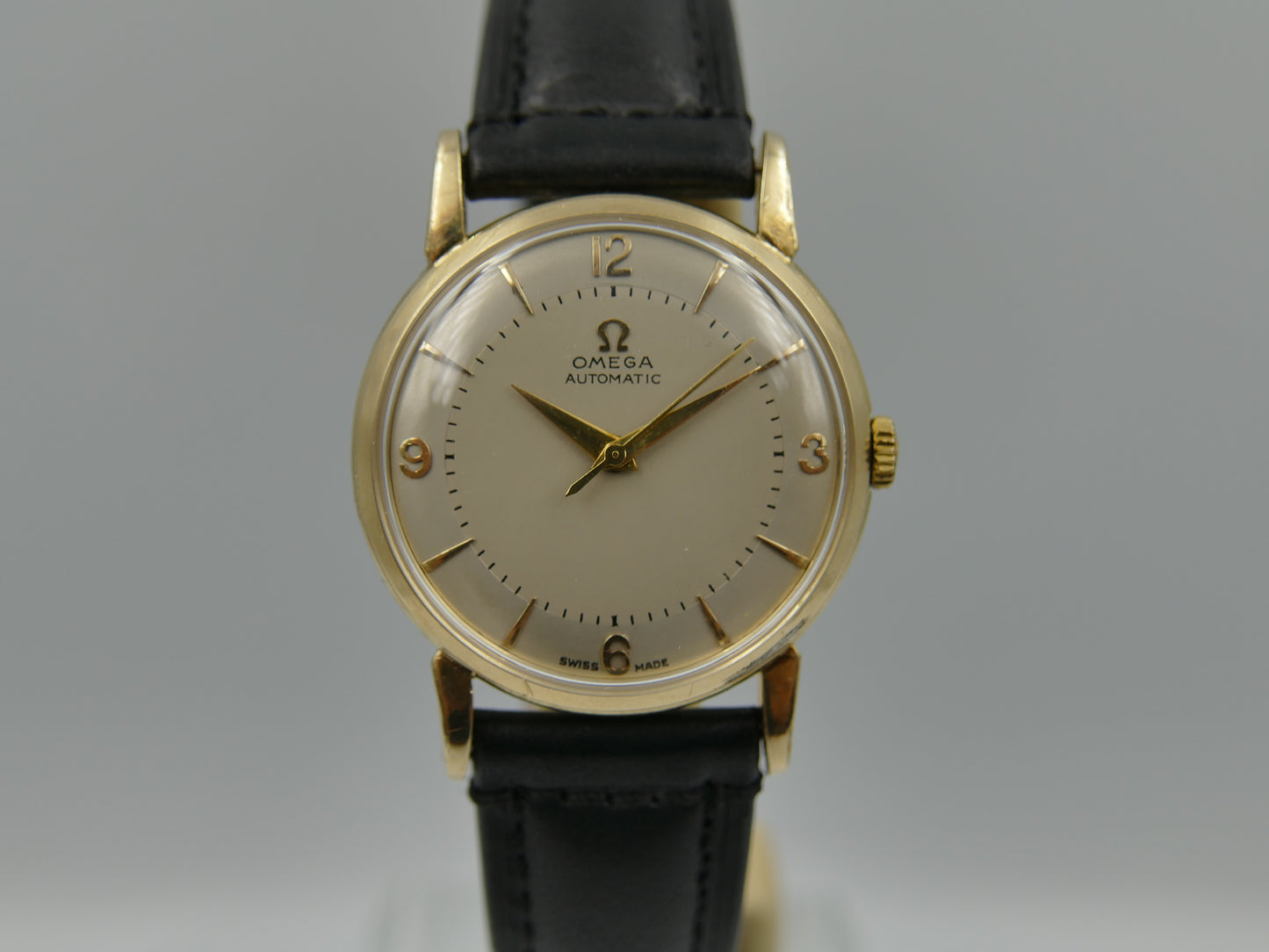 50’s vintage watch mens Omega ref 2862 / 2865 4 automatic 501 gold 80M