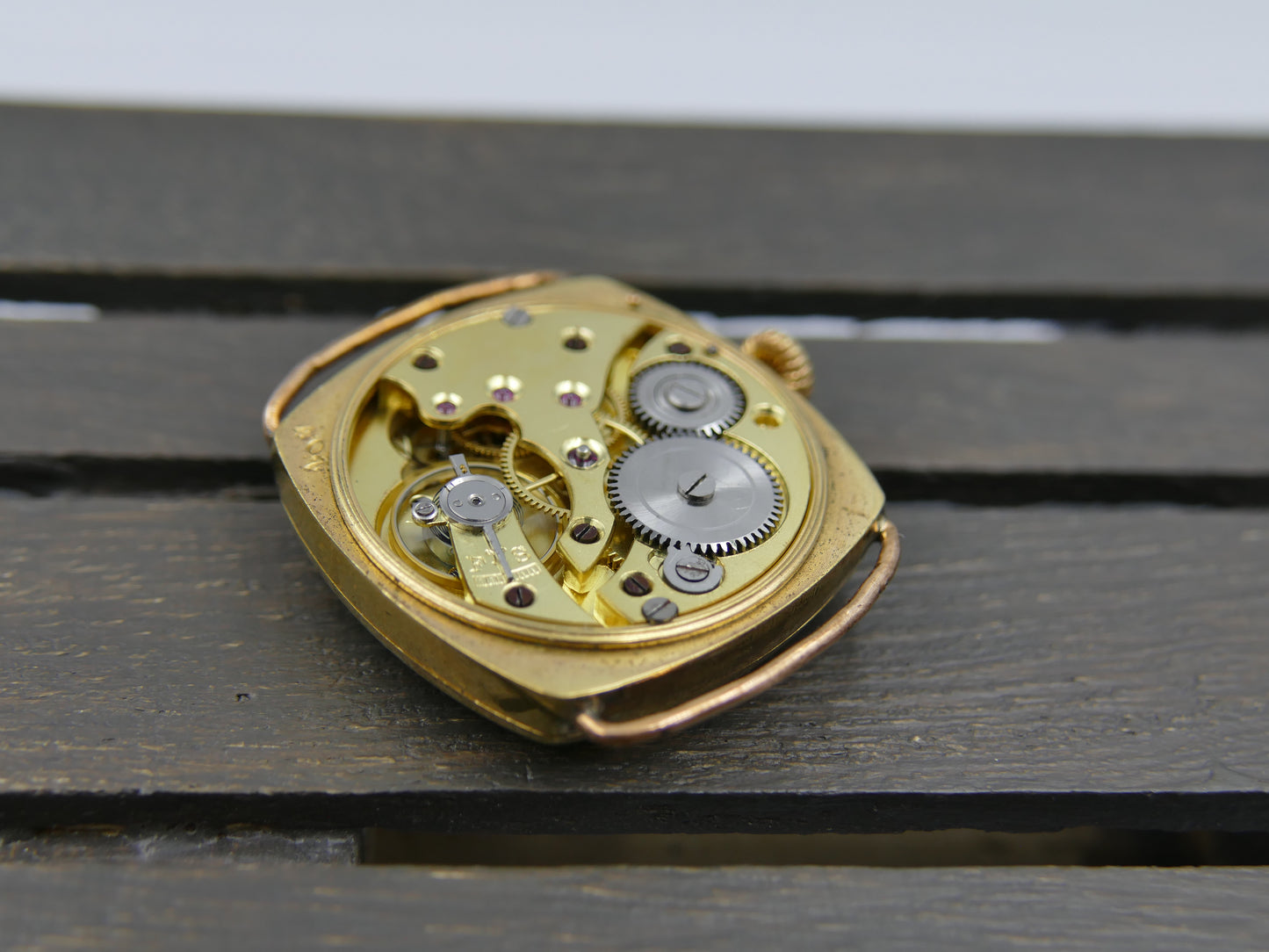 10's WW1 vintage watch mens military LIP trench cushion hand wind