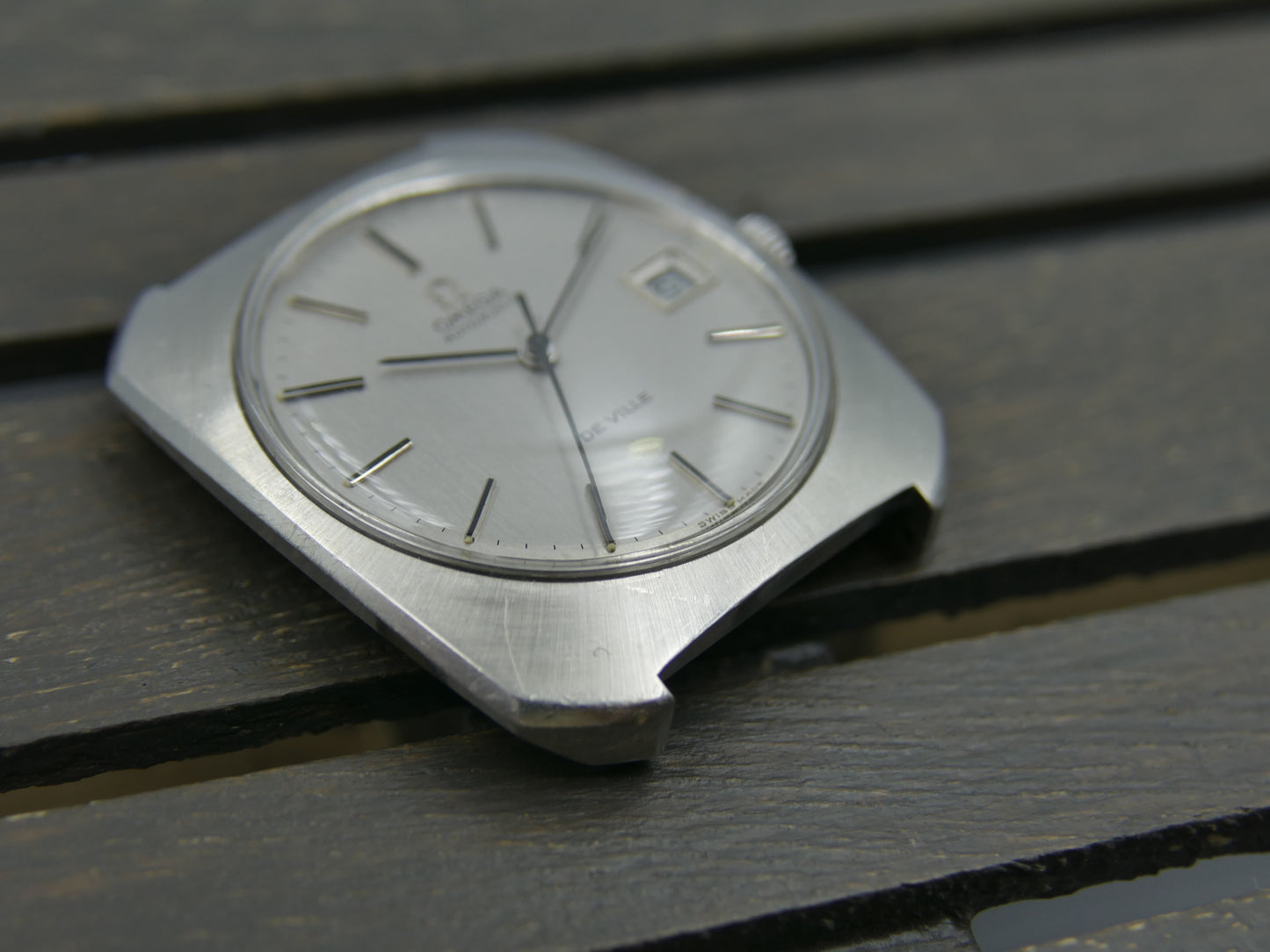 70s vintage watch mens Omega De Ville ref 166.085 automatic cal. 1002