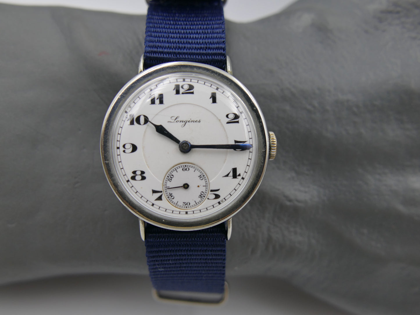 20s vintage watch mens Longines manual wind 13.34zz trench military