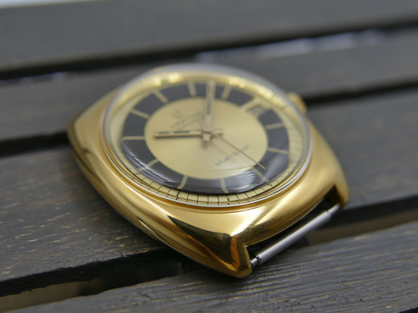 70s vintage watch mens Certina Blue Ribbon automatic 25-651M serviced