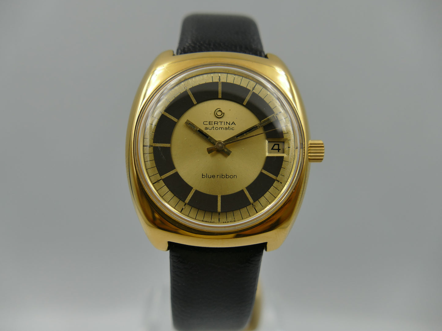 70s vintage watch mens Certina Blue Ribbon automatic 25-651M serviced