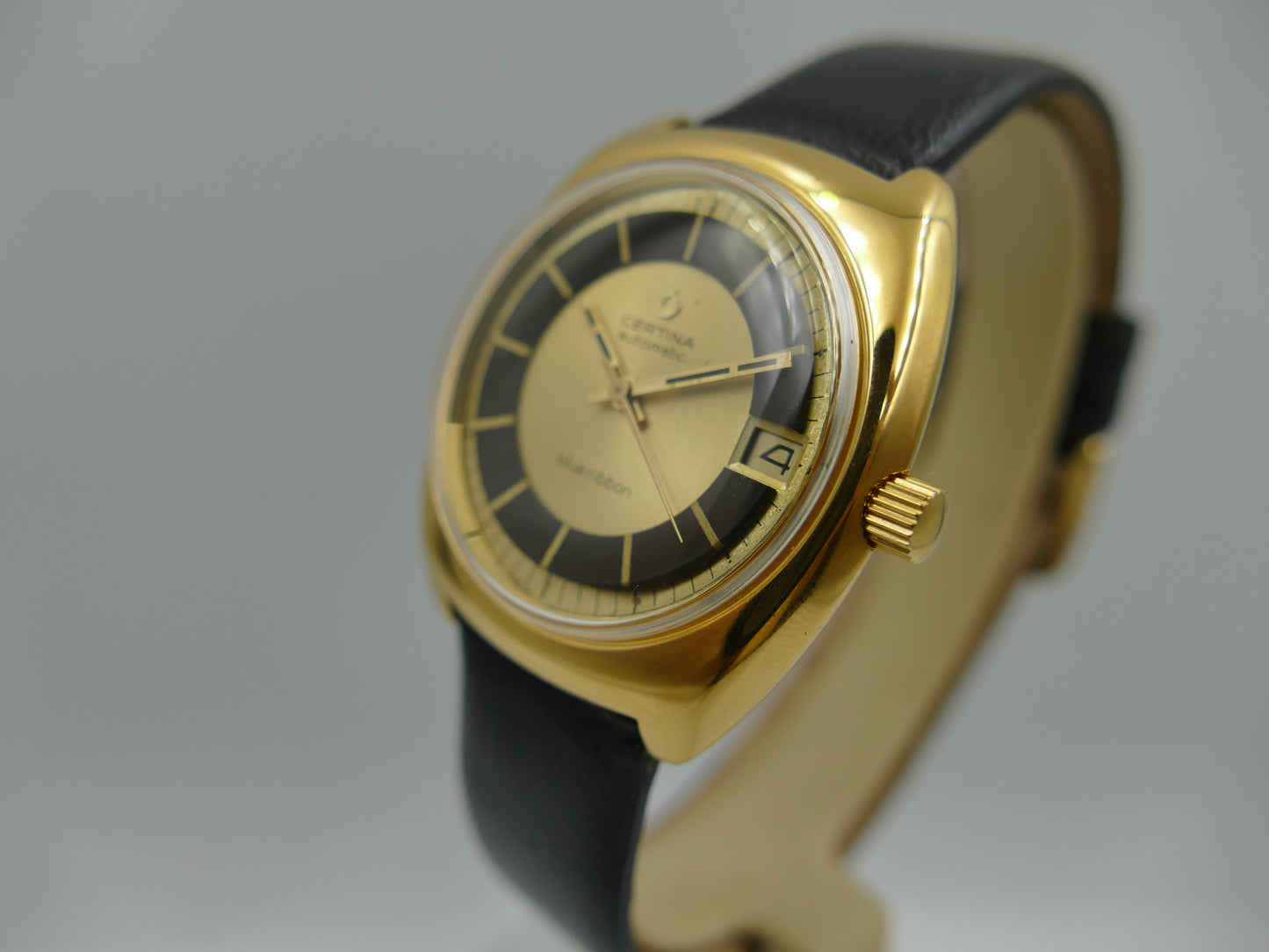 70s vintage watch mens Certina Blue Ribbon automatic 25-651M serviced