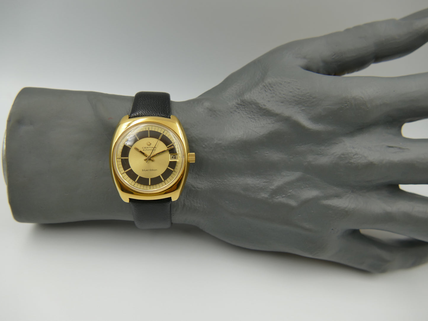 70s vintage watch mens Certina Blue Ribbon automatic 25-651M serviced
