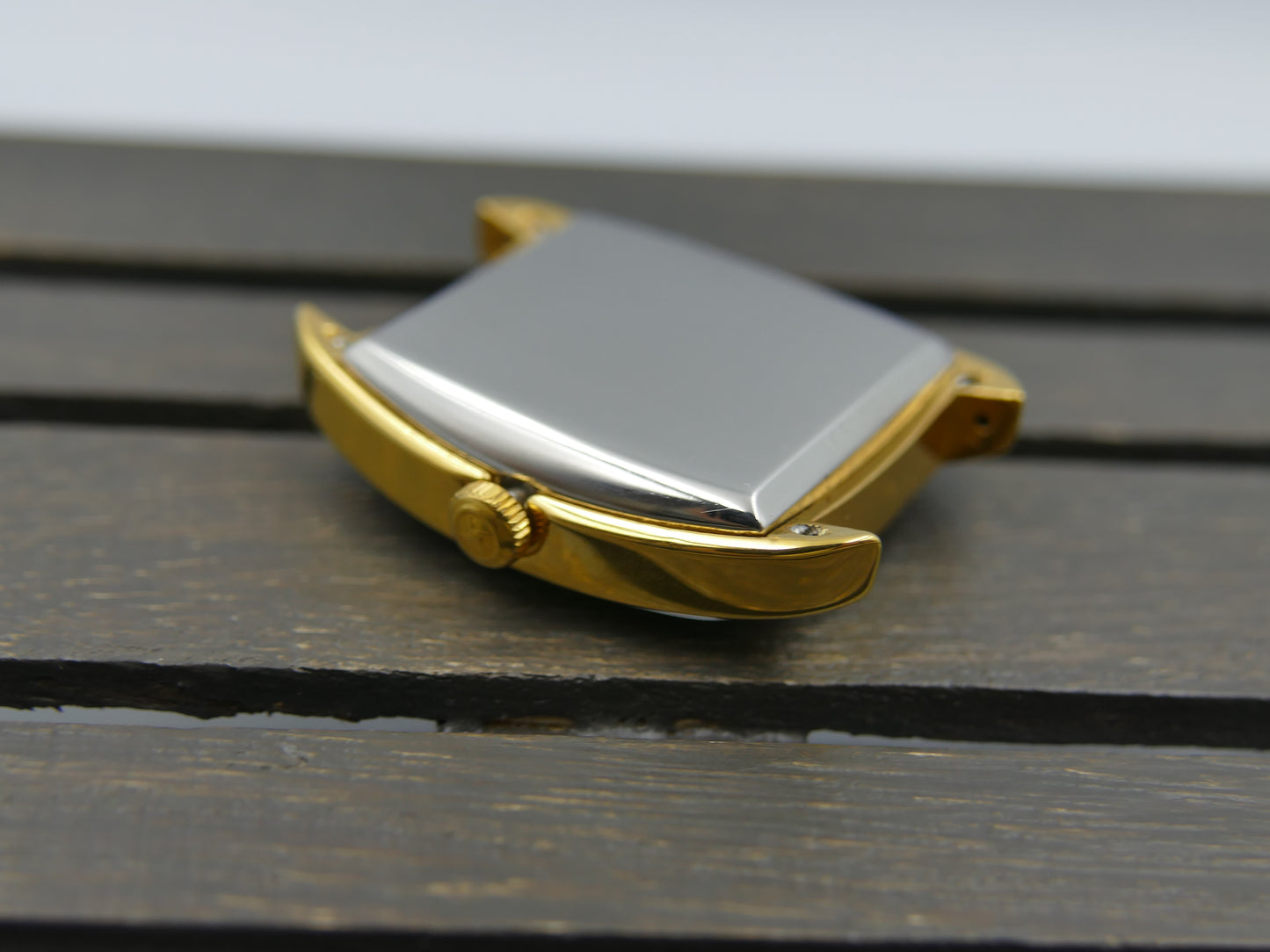 70's vintage watch mens Zenith respirator x ref 6708 automatic cal. 2552pc gray dial serviced