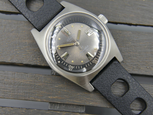 60's vintage watch mens diver Duward Aquastar ref. 1903 automatic cal. AS 1902 /03