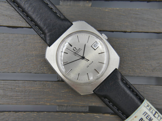 70s vintage watch mens Omega De Ville ref 166.085 automatic cal. 1002