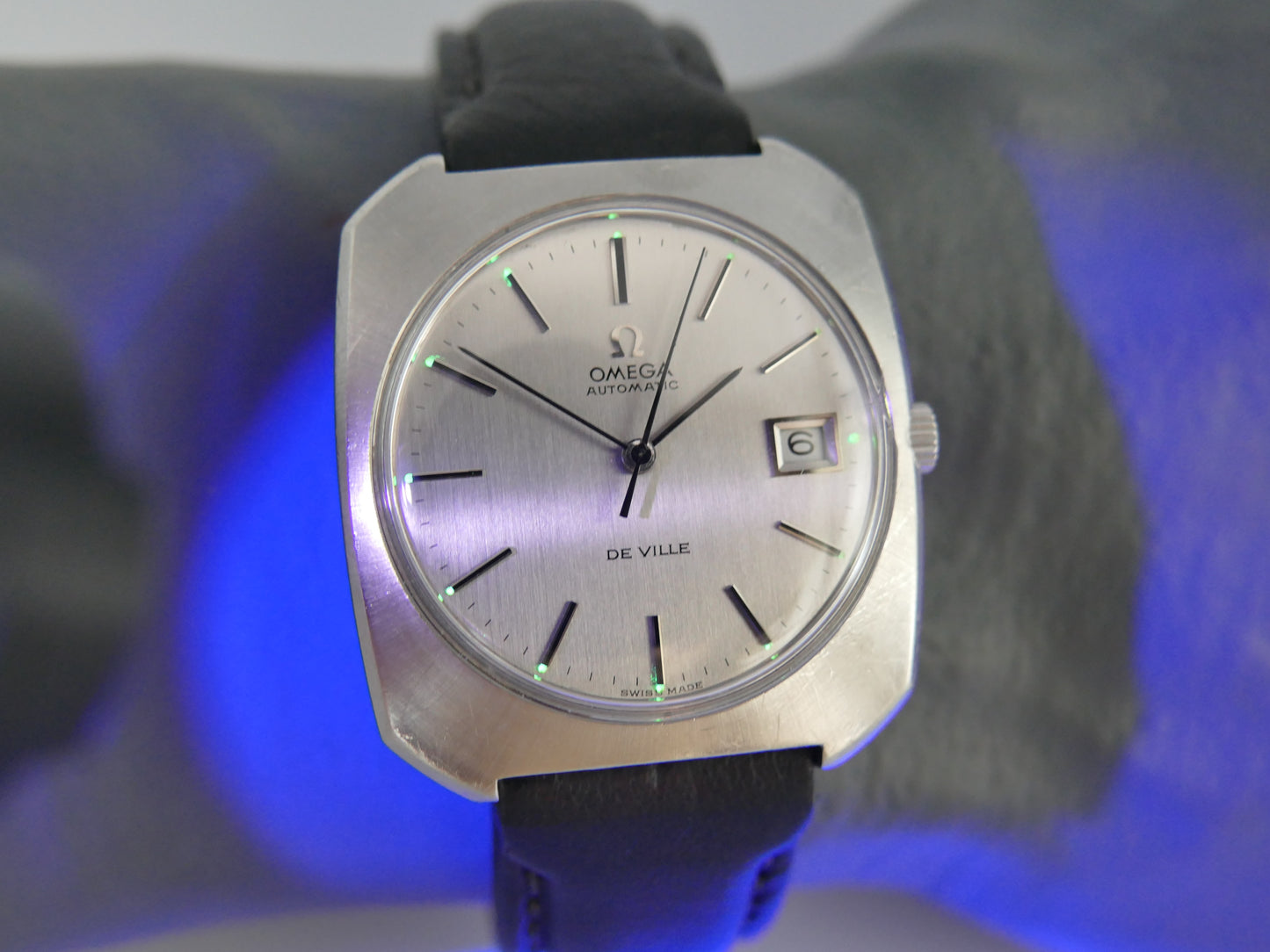 70s vintage watch mens Omega De Ville ref 166.085 automatic cal. 1002