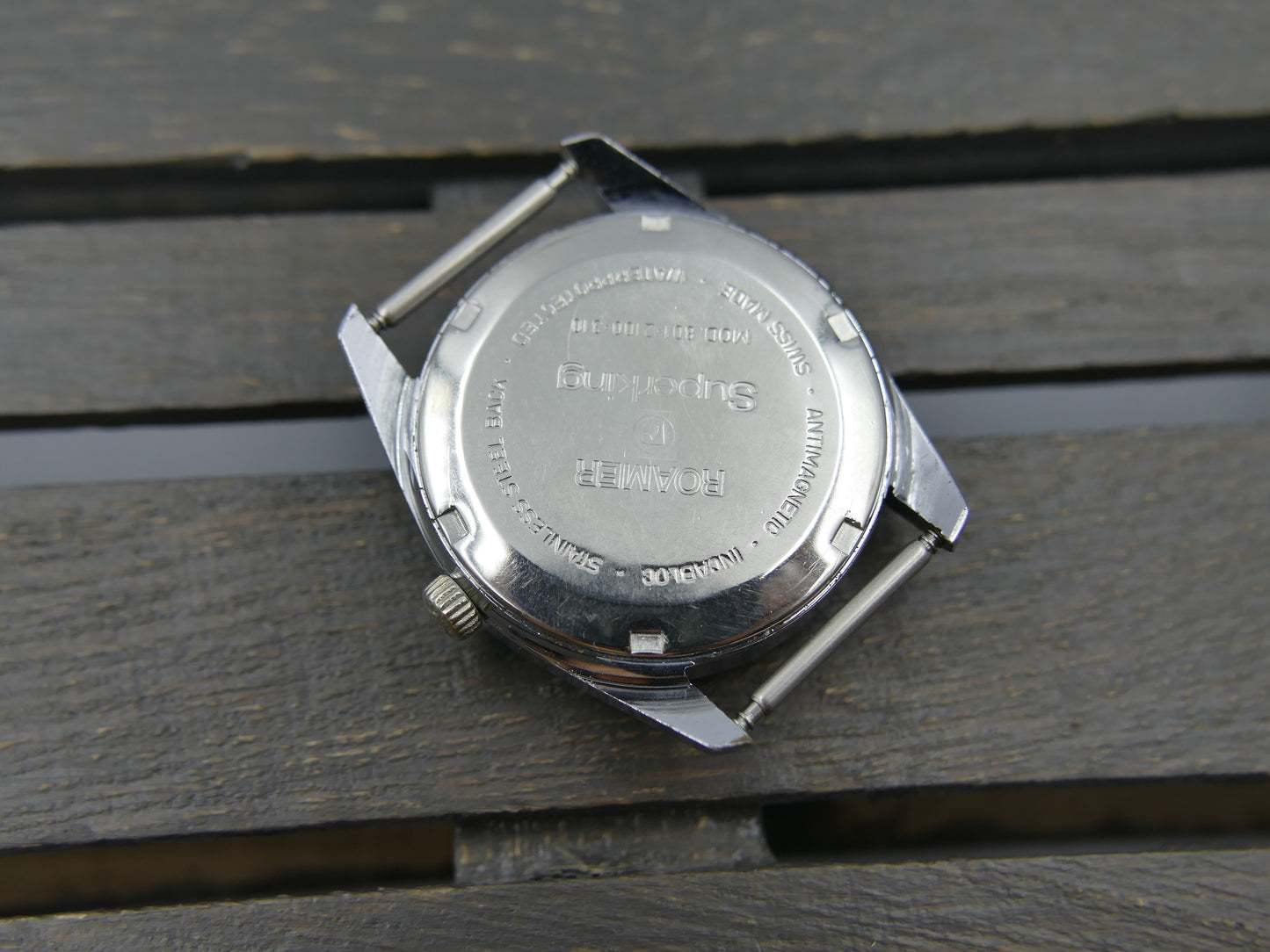 vintage watch mens Roamer 802.2100.310 Super King manual wind serviced