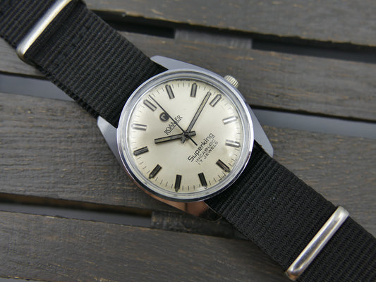vintage watch mens Roamer 802.2100.310 Super King manual wind serviced