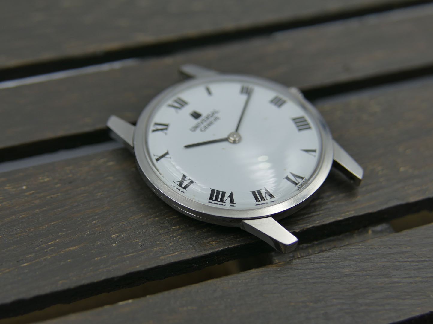 60s vintage watch mens Universal Geneve ref. 842101 ultra slim hand wind cal. 1-42 serviced