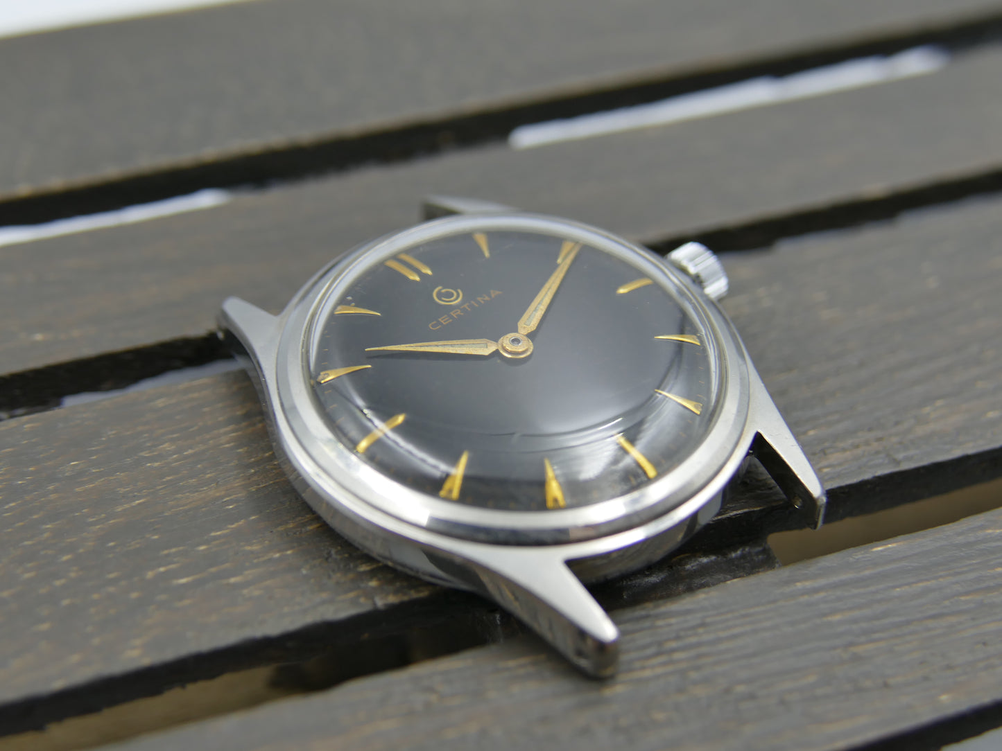 50s vintage watch mens Certina ref 81251 manual wind cal 28-15