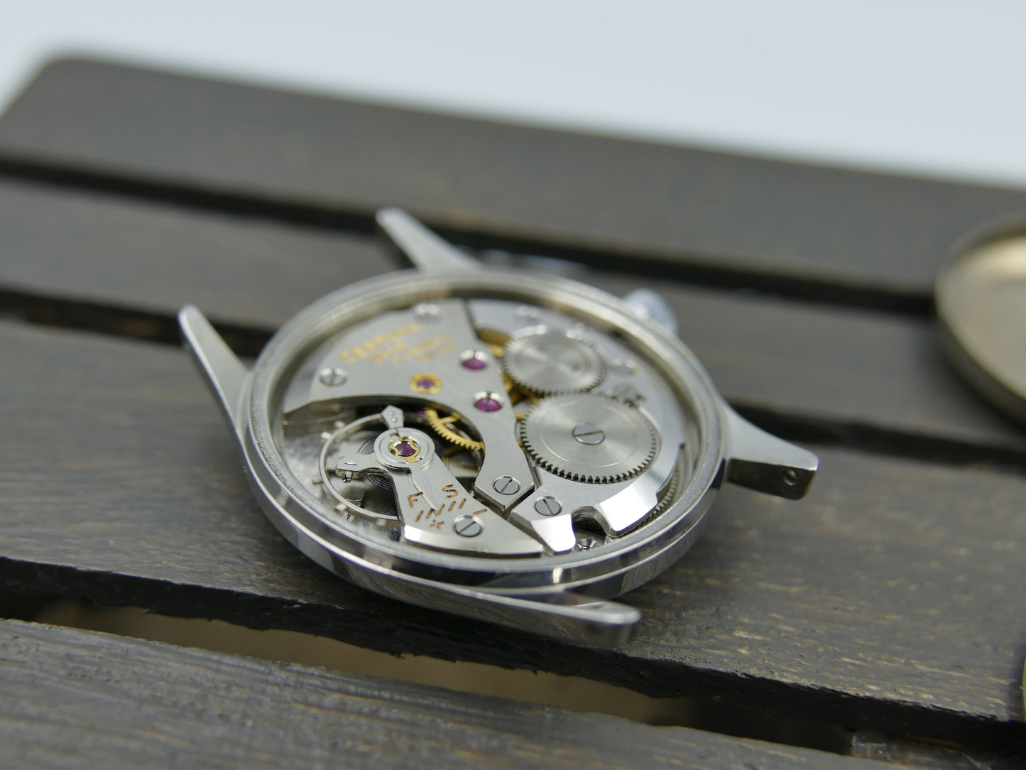 50s vintage watch mens Certina ref 81251 manual wind cal 28-15