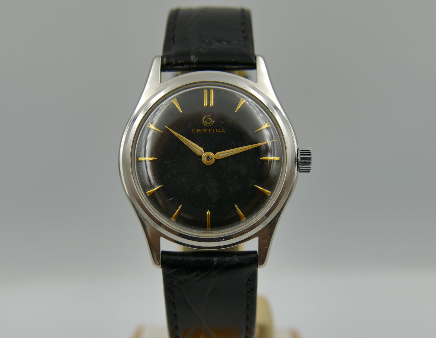 50s vintage watch mens Certina ref 81251 manual wind cal 28-15