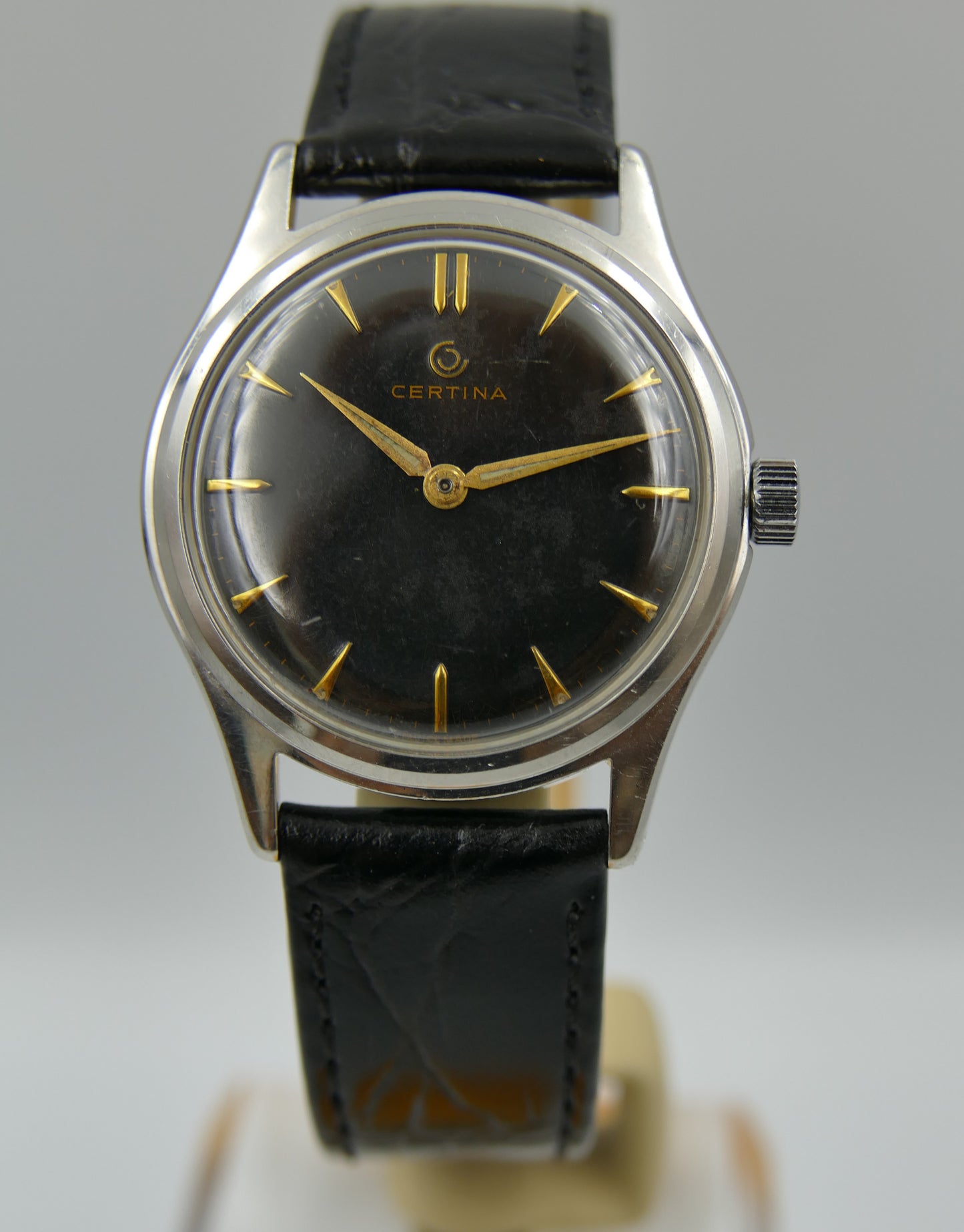 50s vintage watch mens Certina ref 81251 manual wind cal 28-15