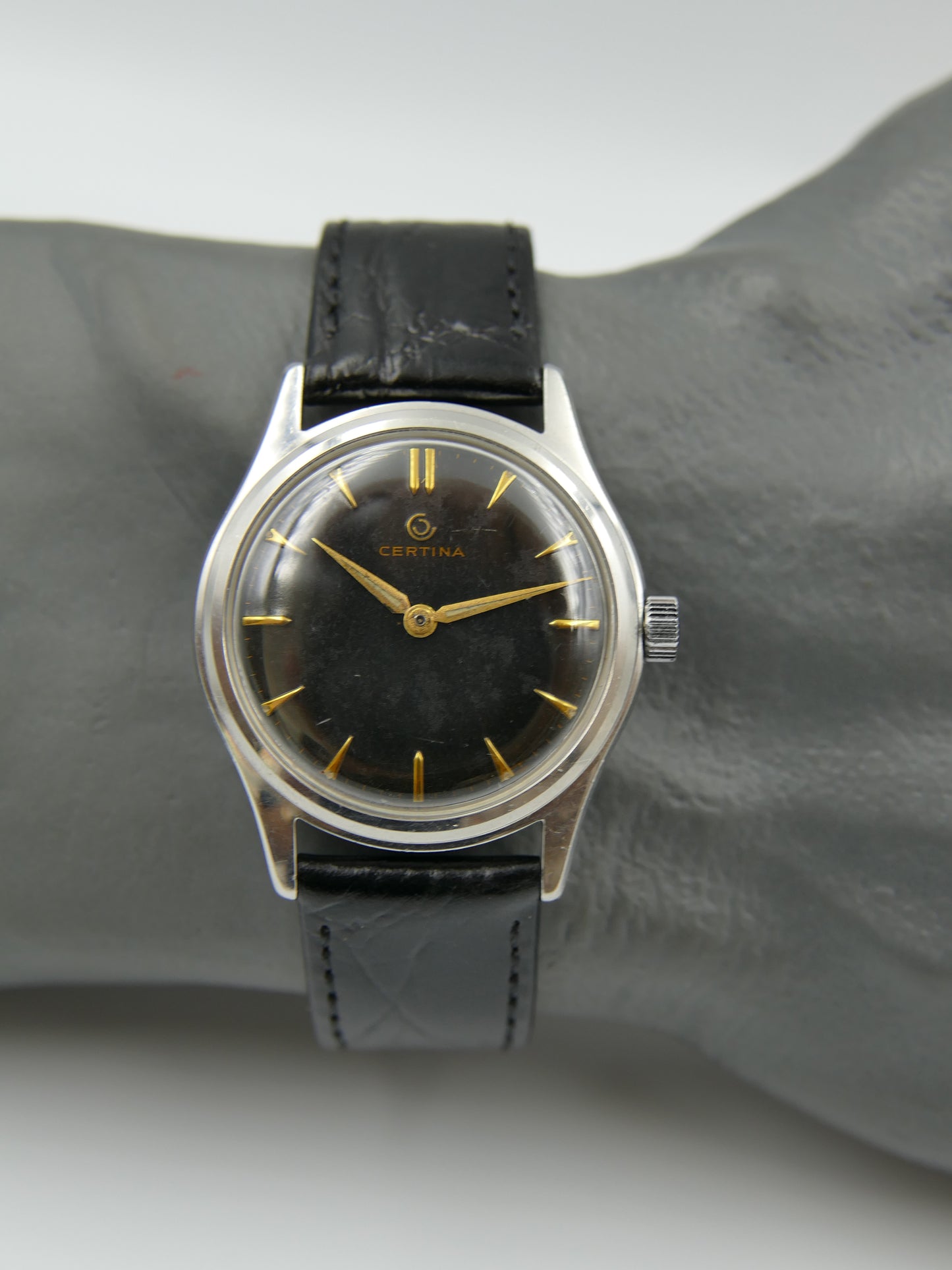 50s vintage watch mens Certina ref 81251 manual wind cal 28-15
