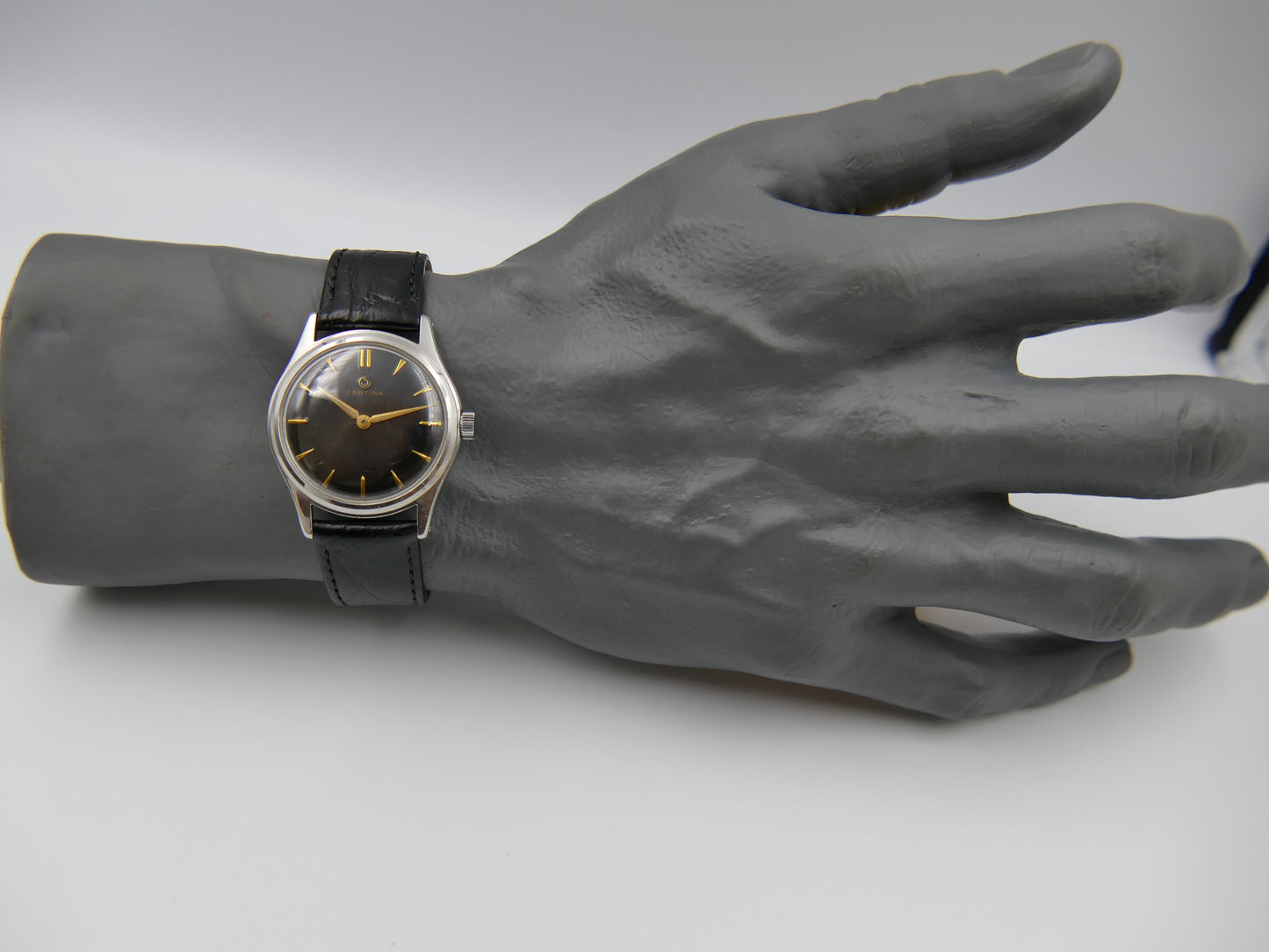 50s vintage watch mens Certina ref 81251 manual wind cal 28-15