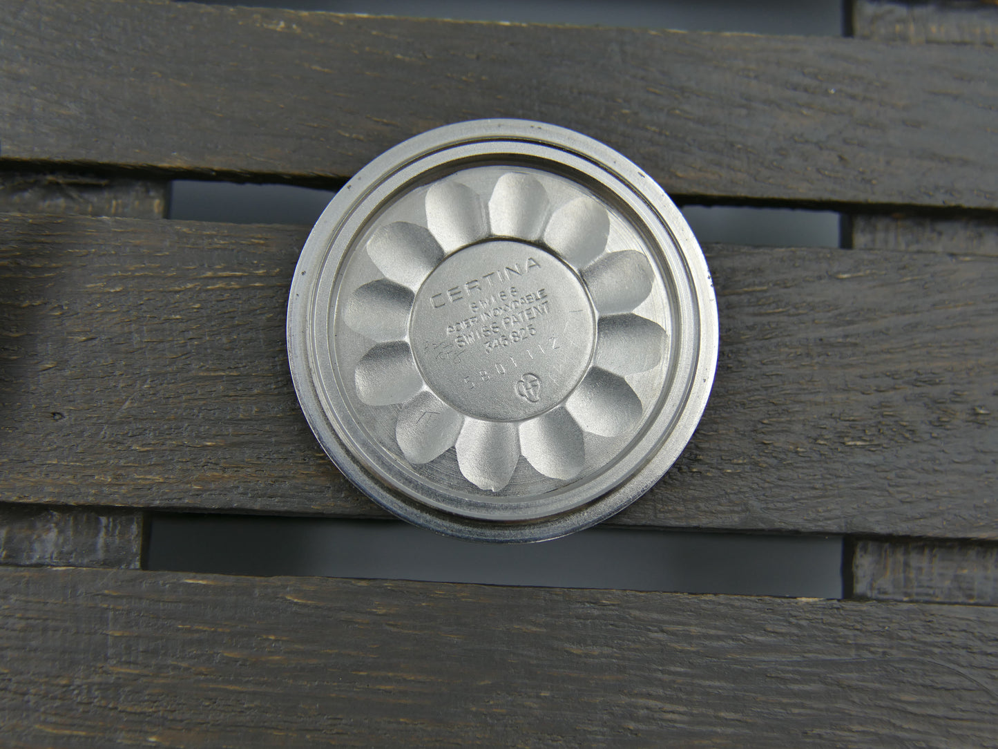 60s Vintage watch mens Certina DS turtle Automatic 25-651 ref 5801 112 tropical dial steel