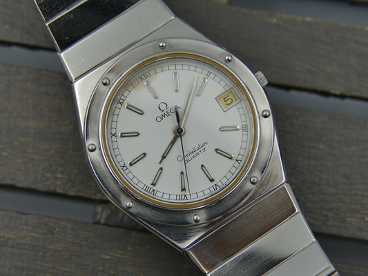 70s vintage watch mens Omega Constellation marine gerald genta ref. 196.0147 / 396.0879