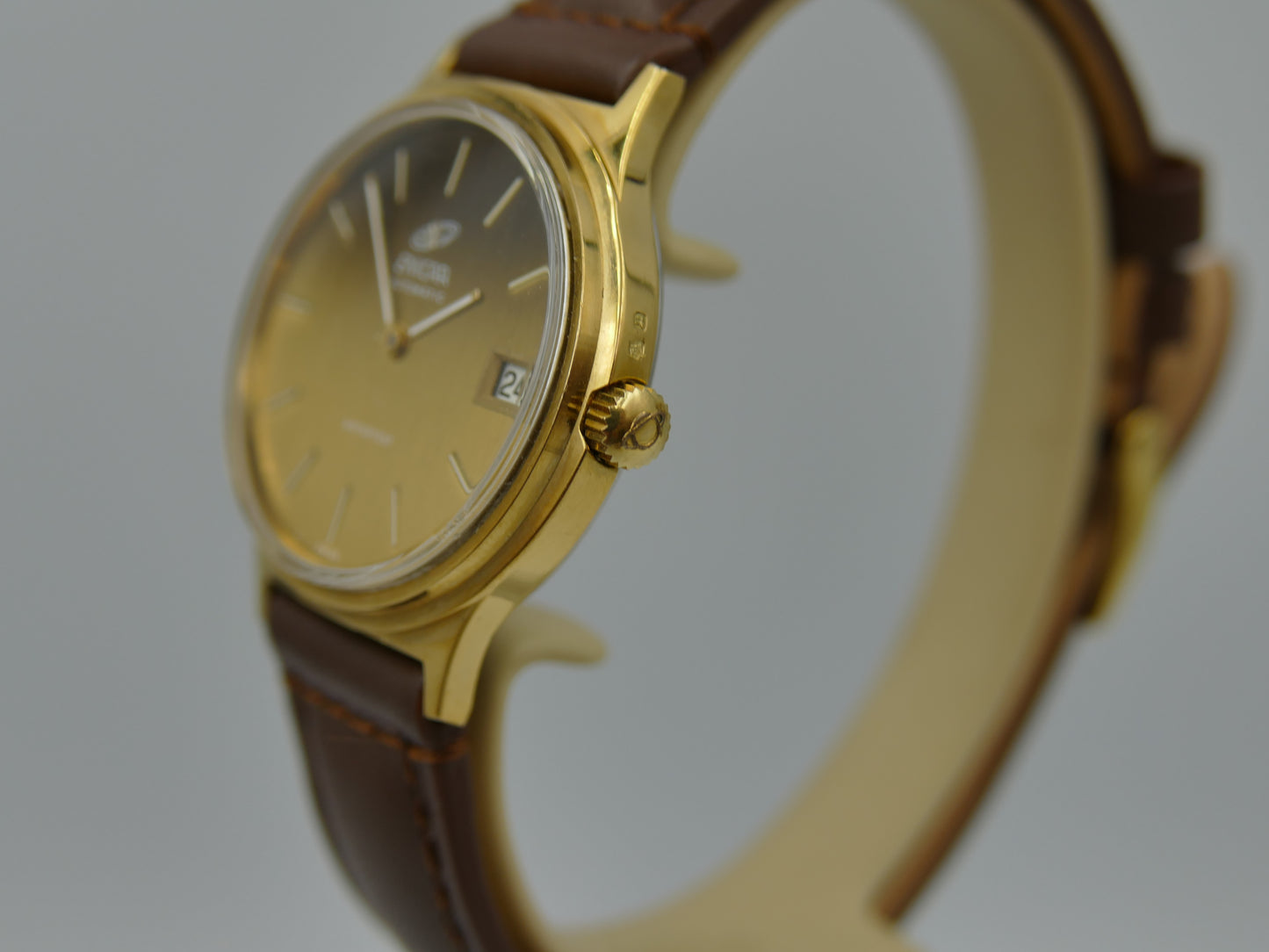 70s vintage watch mens Enicar watertest ref 168-105-001 automatic 165D mint