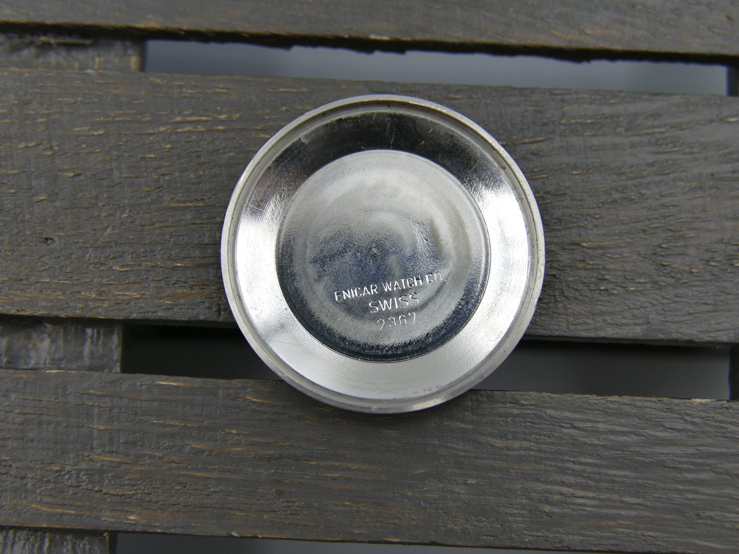 70s vintage watch mens Enicar star jewels ref 165-90-01 automatic 165 mint