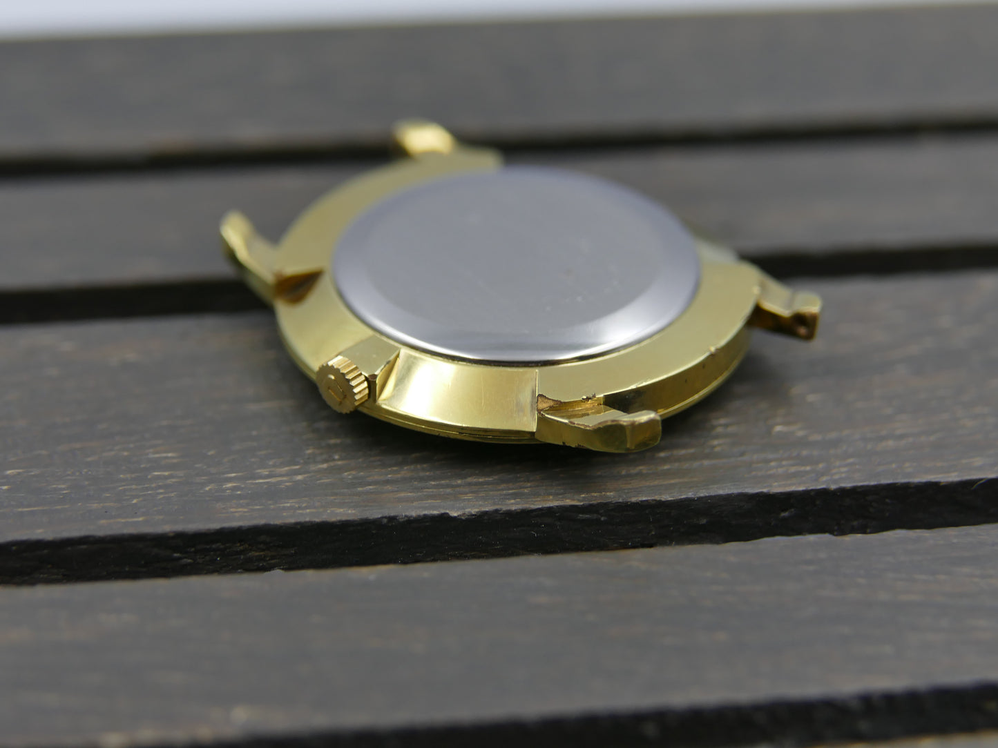 60s vintage watch Universal Geneve ref. 542 101 ultra slim hand wind cal. 42 serviced gold pl