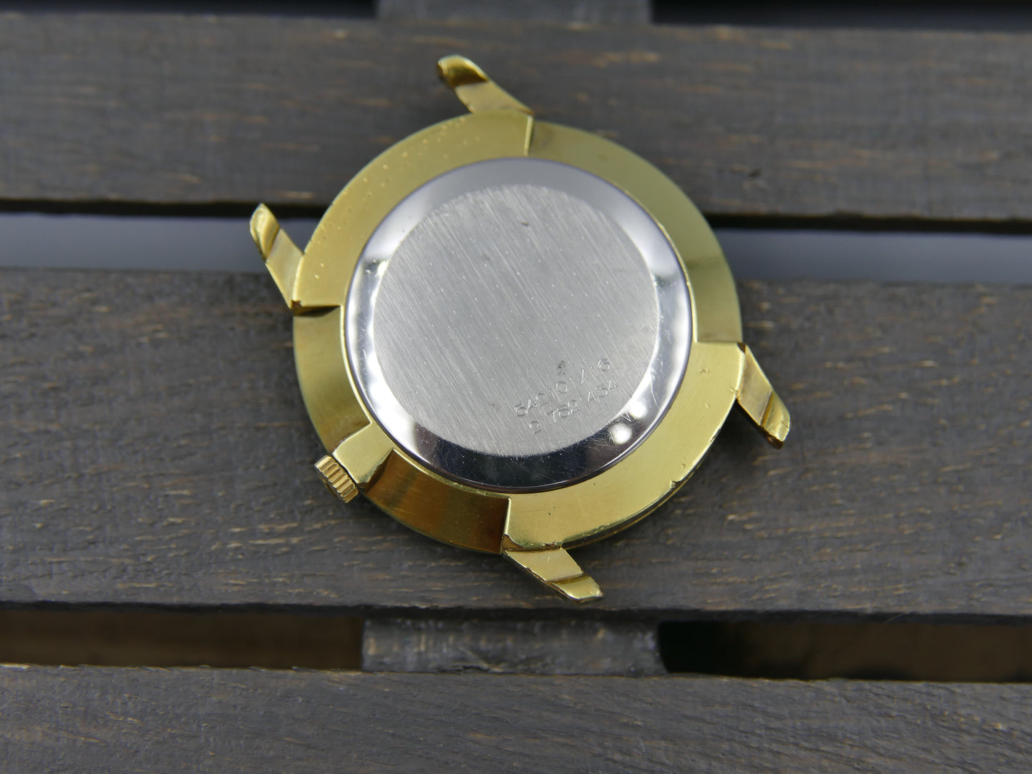 60s vintage watch Universal Geneve ref. 542 101 ultra slim hand wind cal. 42 serviced gold pl