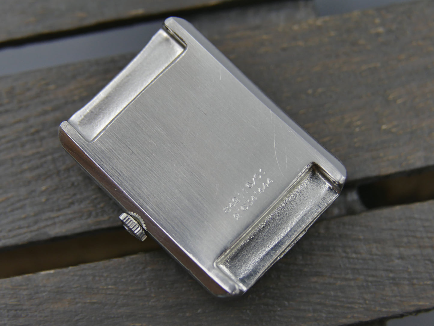 60s vintage watch Universal Geneve tank ref 842116 /01 hand wind cal 42