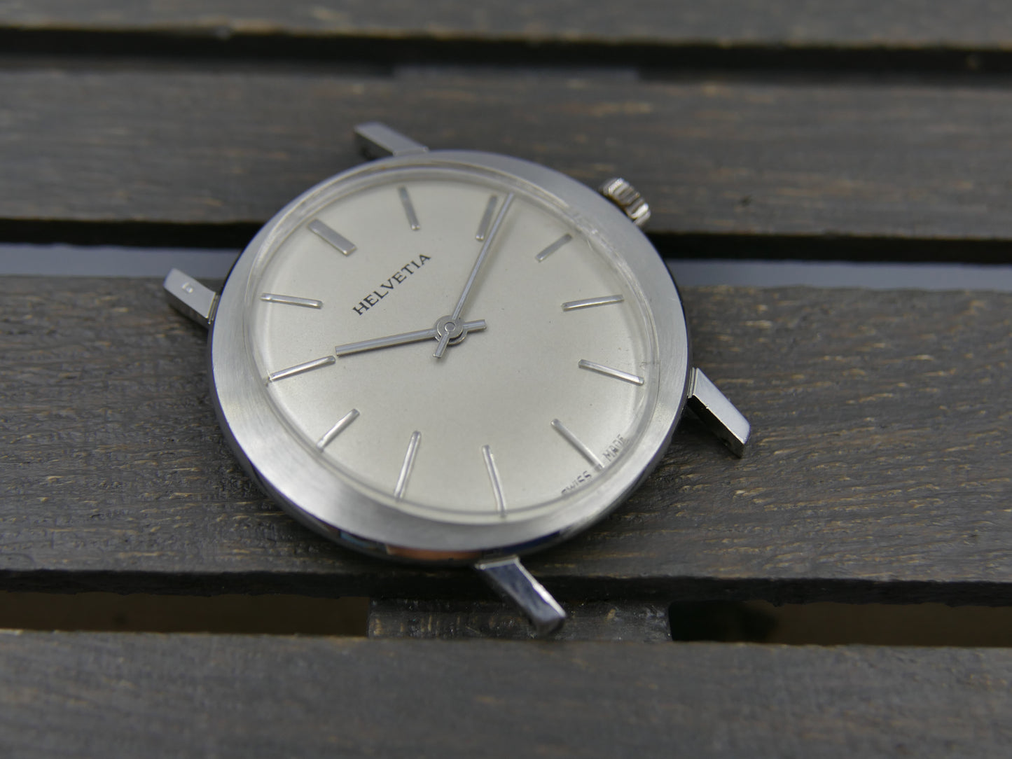 vintage watch mens Helvetia oval ref. 7001.018.30 hand wind peseux 7001 slim flat