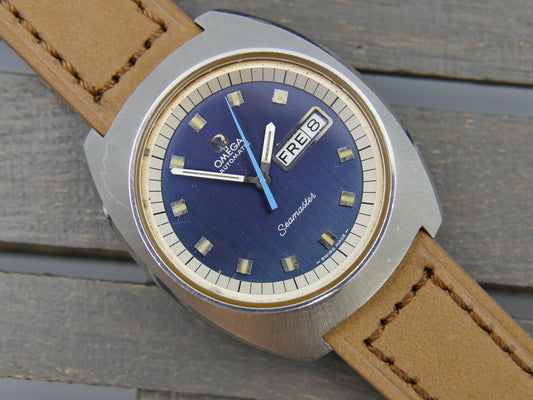 70s vintage watch mens Omega big jumbo Seamaster automatic cal 752 serviced