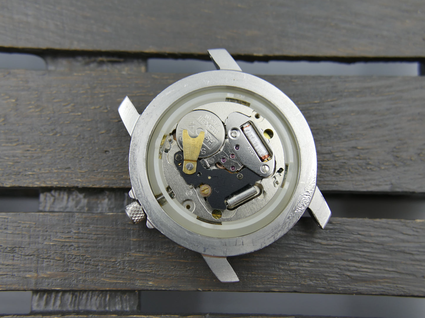 Watch mens Titan FASTRACK All Stainless Steel ref SFC656