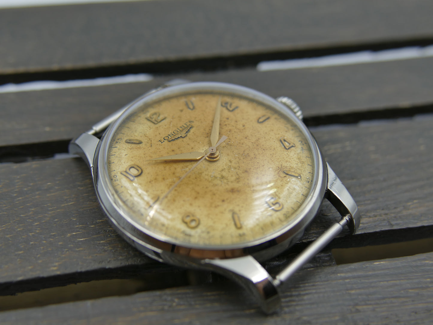 50s vintage watch mens Longines Big Calatrava ref 5045 10 cal.12.68N