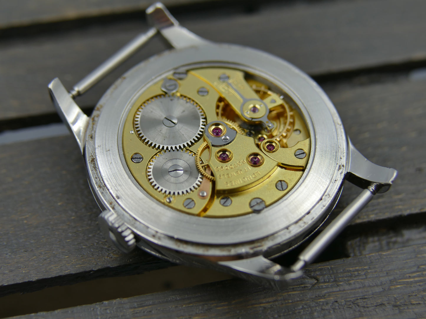 50s vintage watch mens Longines Big Calatrava ref 5045 10 cal.12.68N