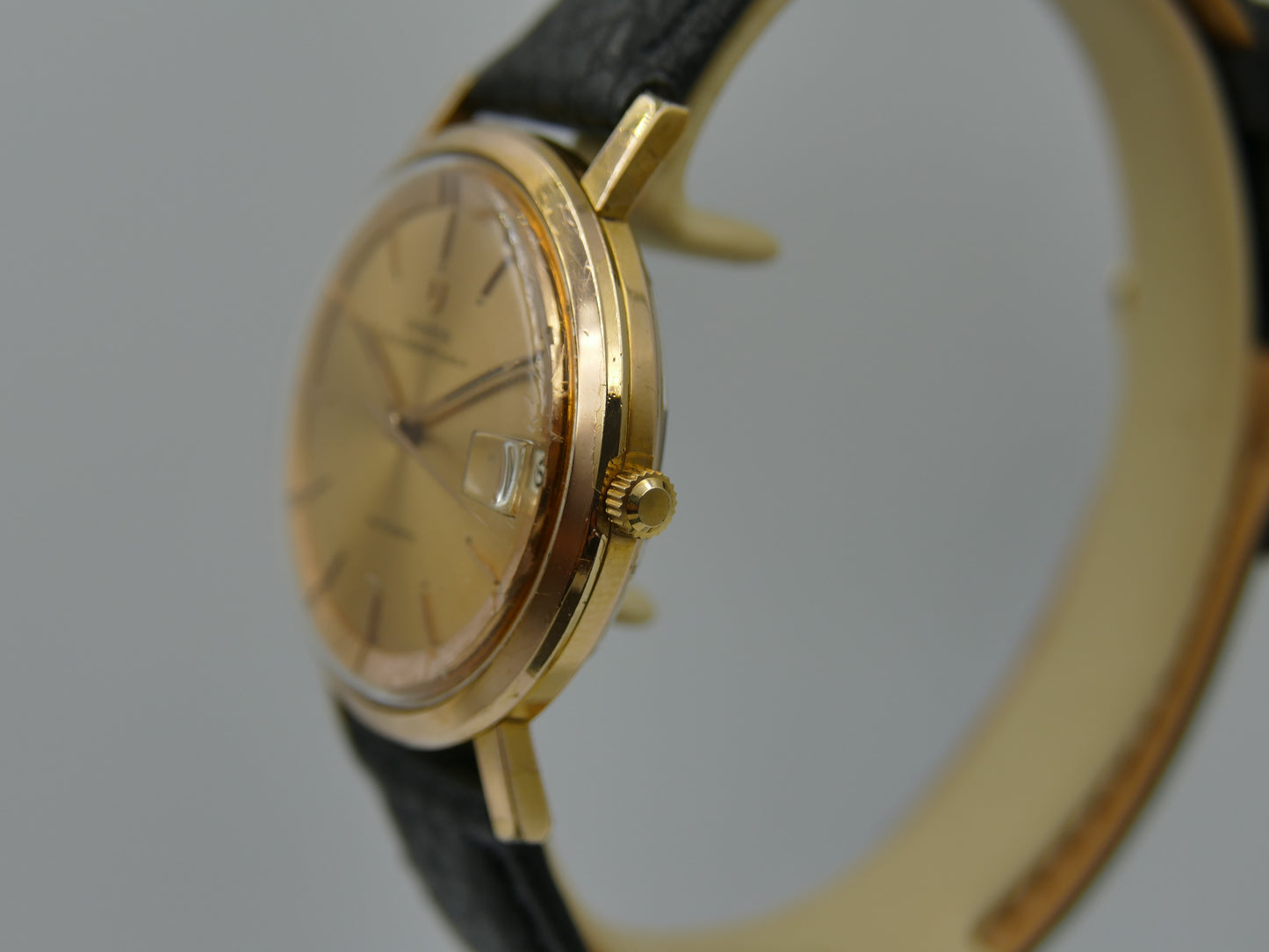 60s vintage watch mens Universal Geneve ref 404604 -4 polerouter microtor 218-2