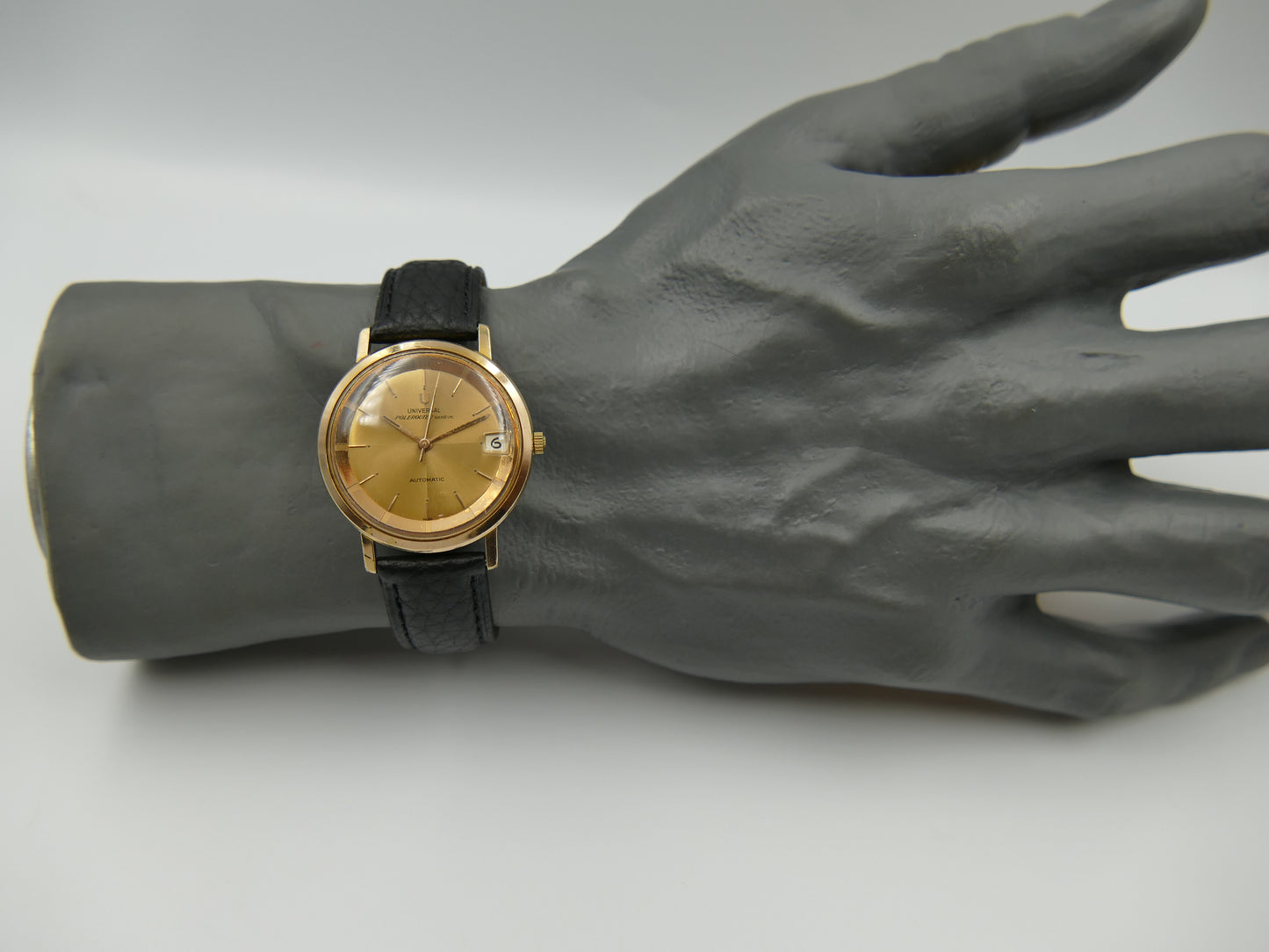 60s vintage watch mens Universal Geneve ref 404604 -4 polerouter microtor 218-2